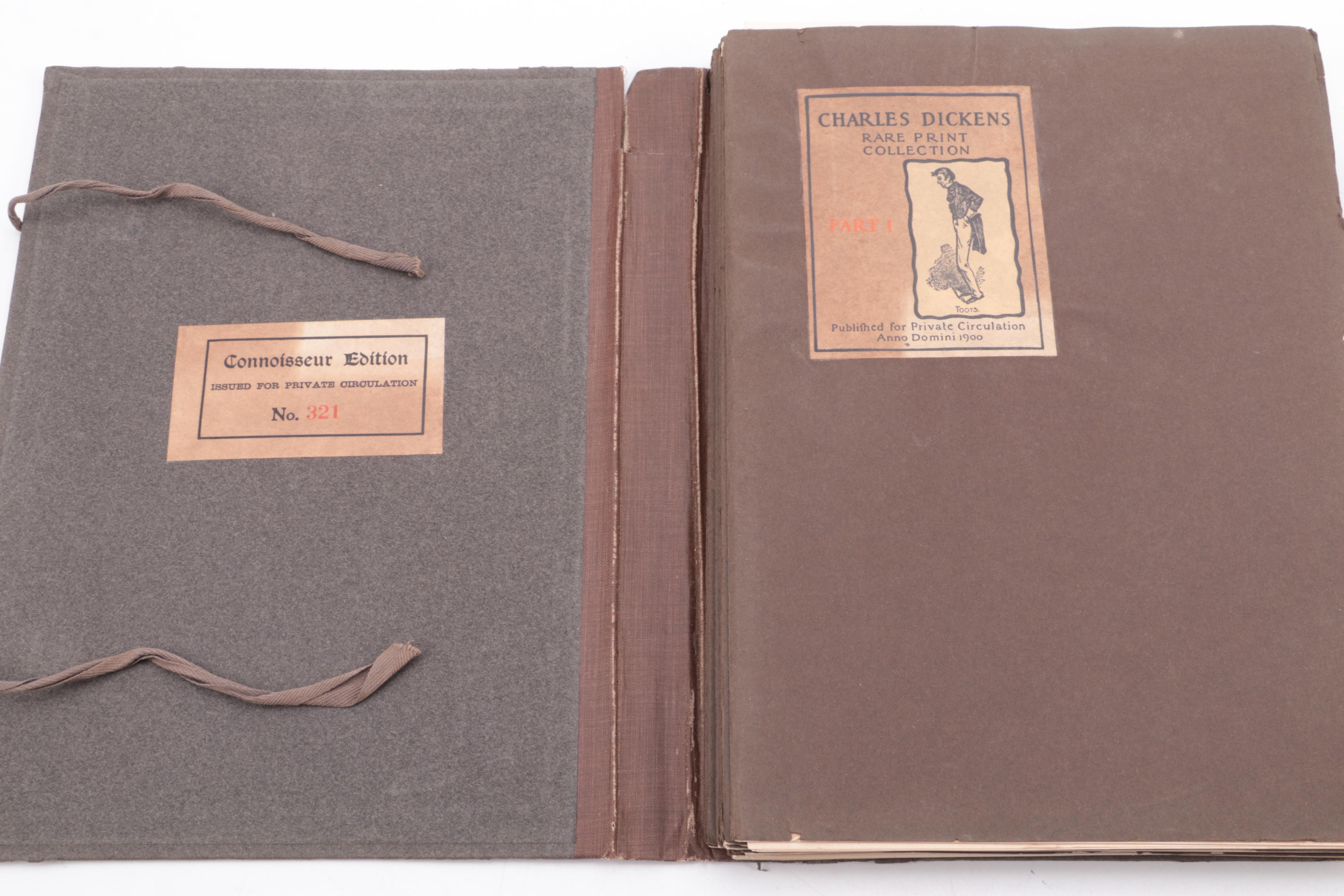 "Charles Dickens: Rare Print Collection" Edited by Seymour Eaton, 1900