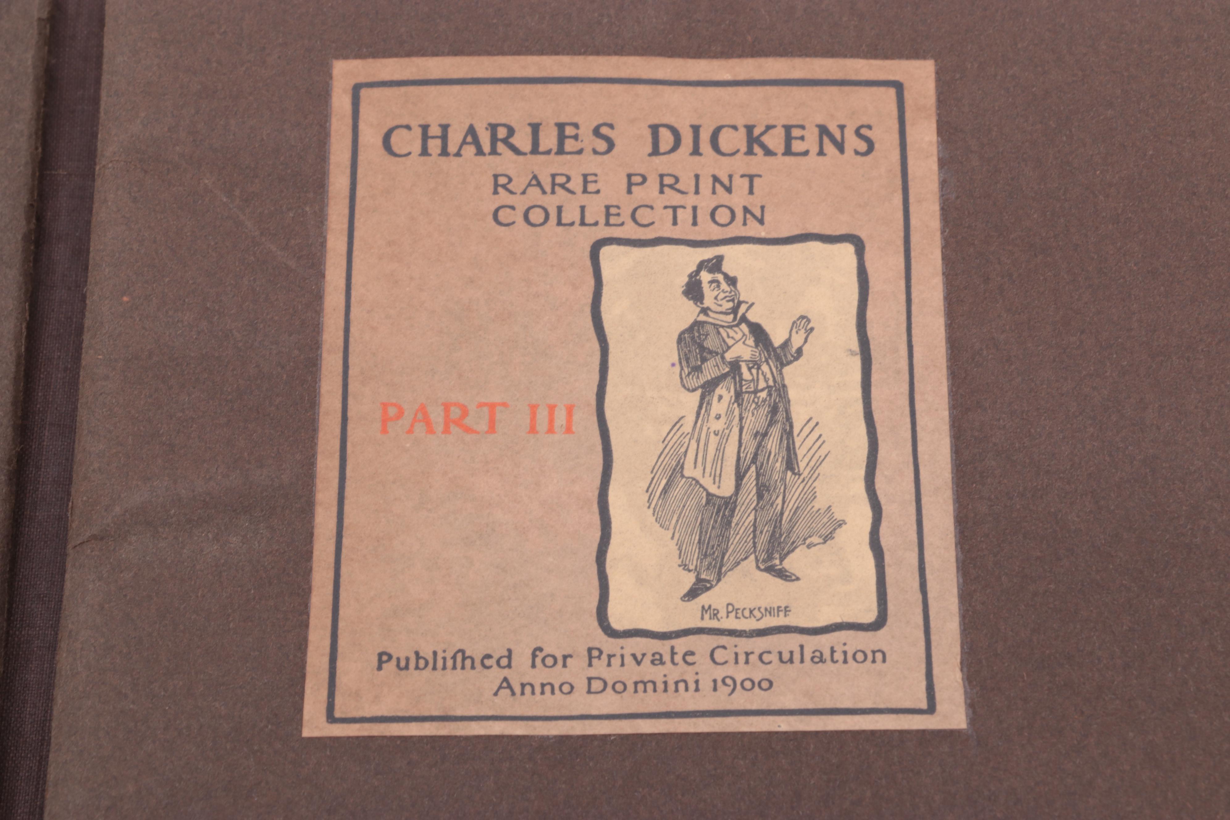 "Charles Dickens: Rare Print Collection" Edited by Seymour Eaton, 1900