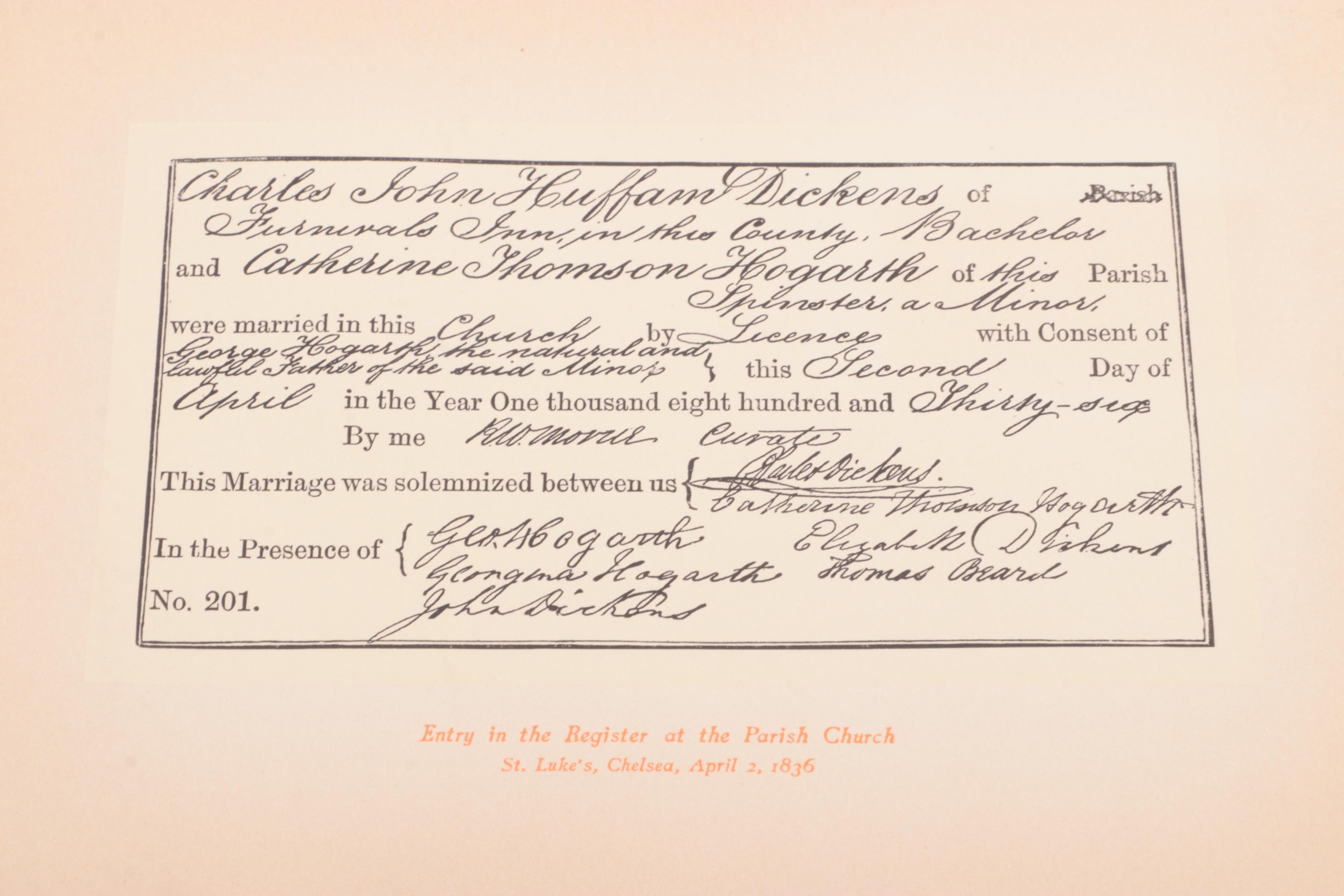 "Charles Dickens: Rare Print Collection" Edited by Seymour Eaton, 1900