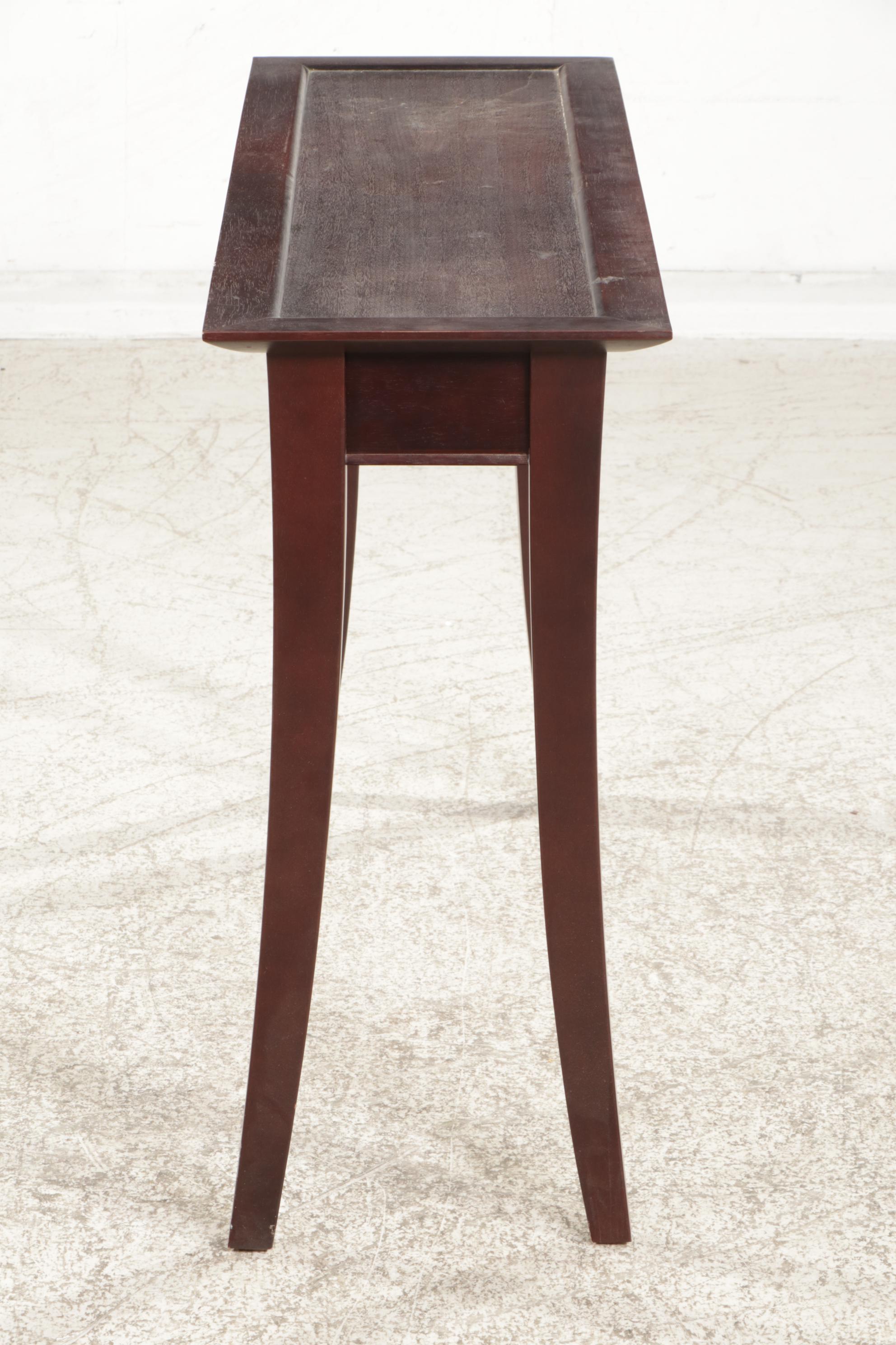 Contemporary Wooden Sofa Table