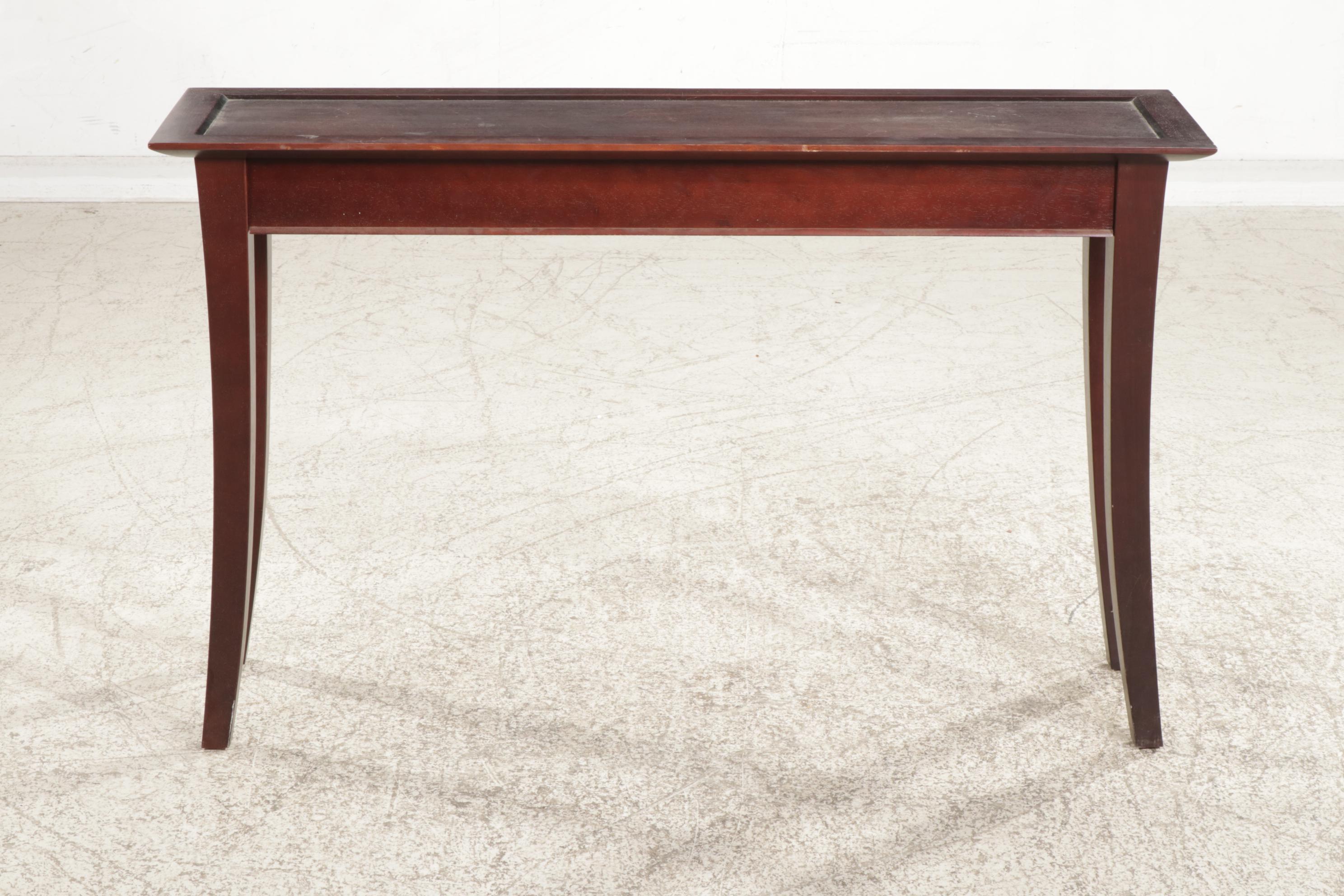 Contemporary Wooden Sofa Table