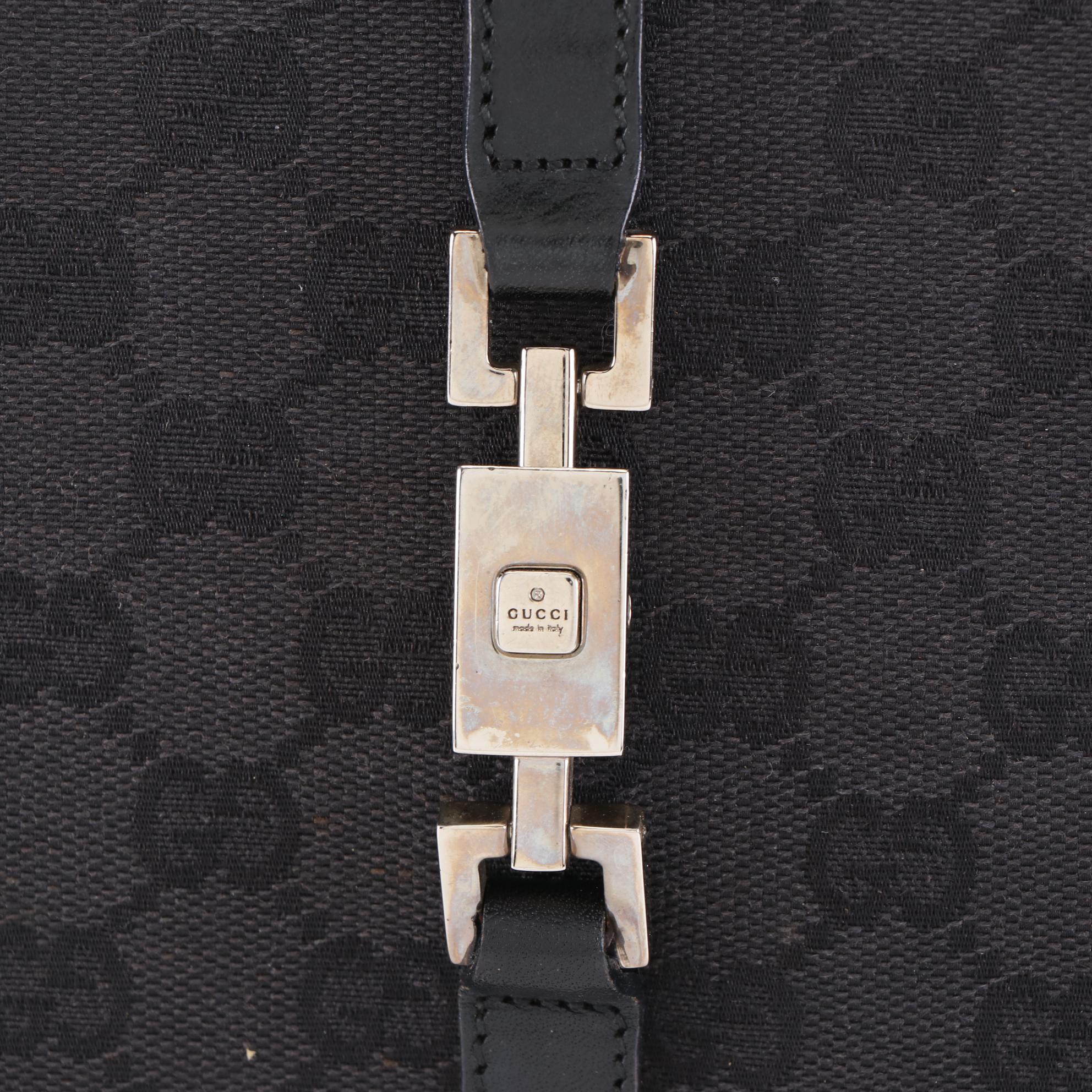 Gucci GG Canvas and Leather Tote