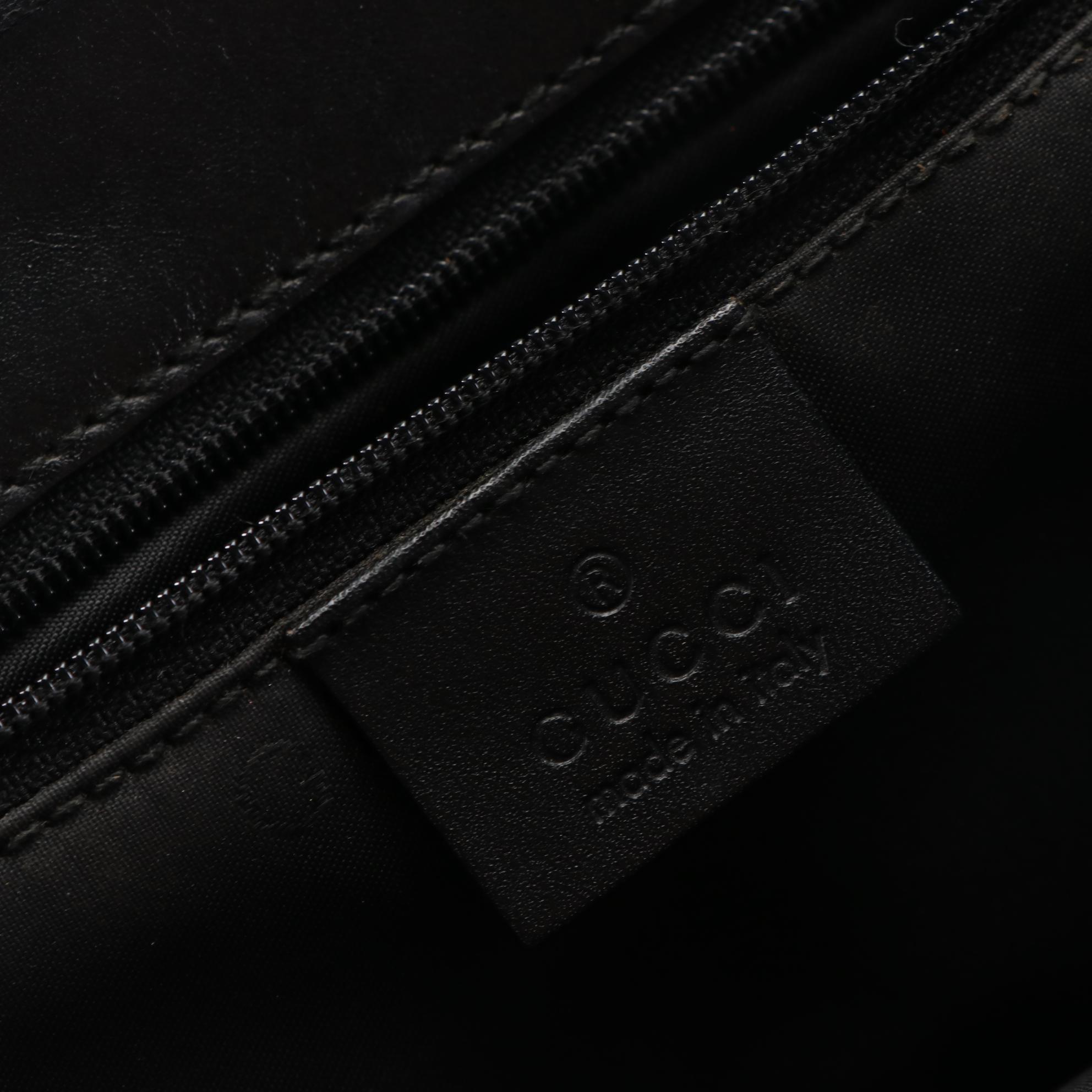 Gucci GG Canvas and Leather Tote