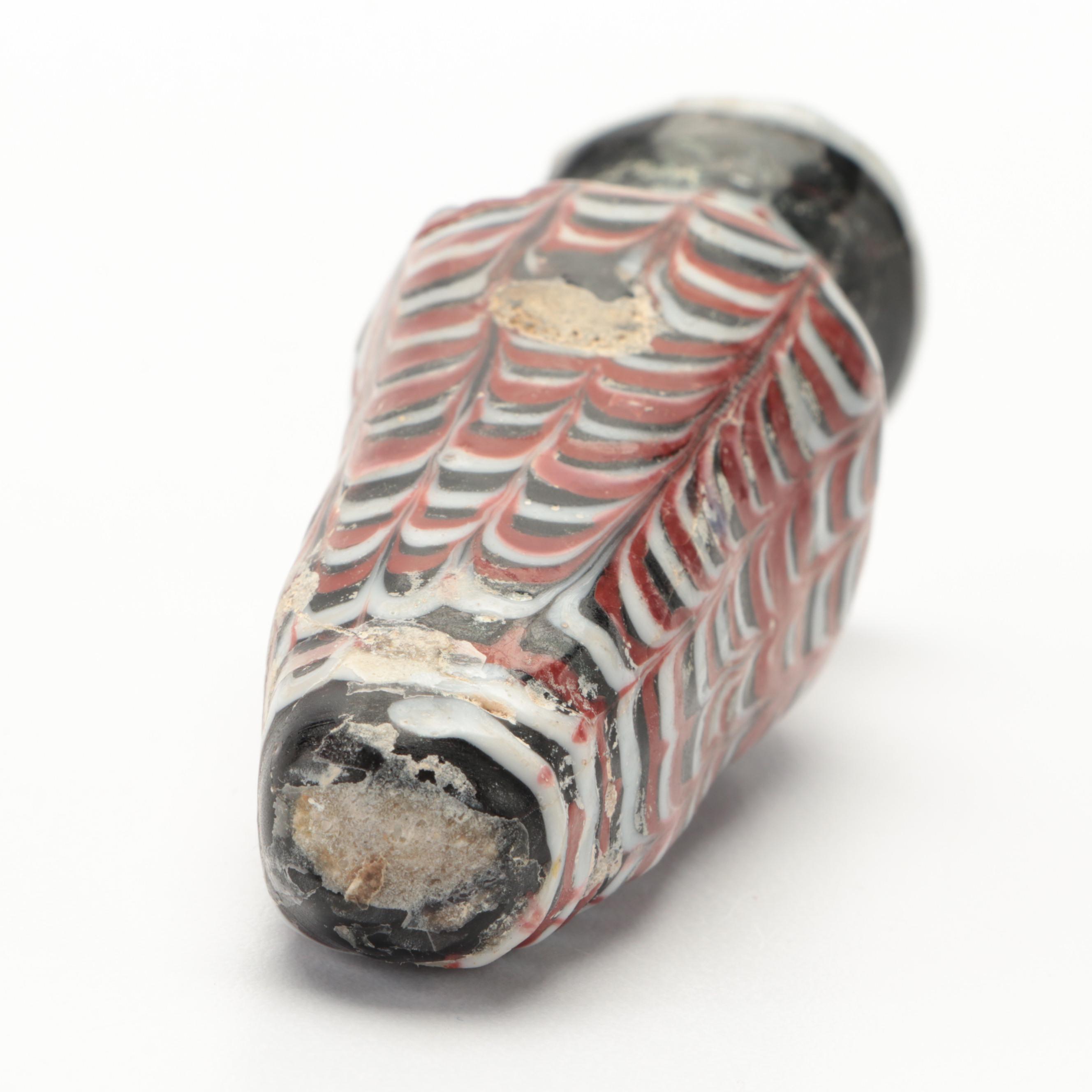 Ancient Greek and Ancient Phoenician Colored Glass Vessels