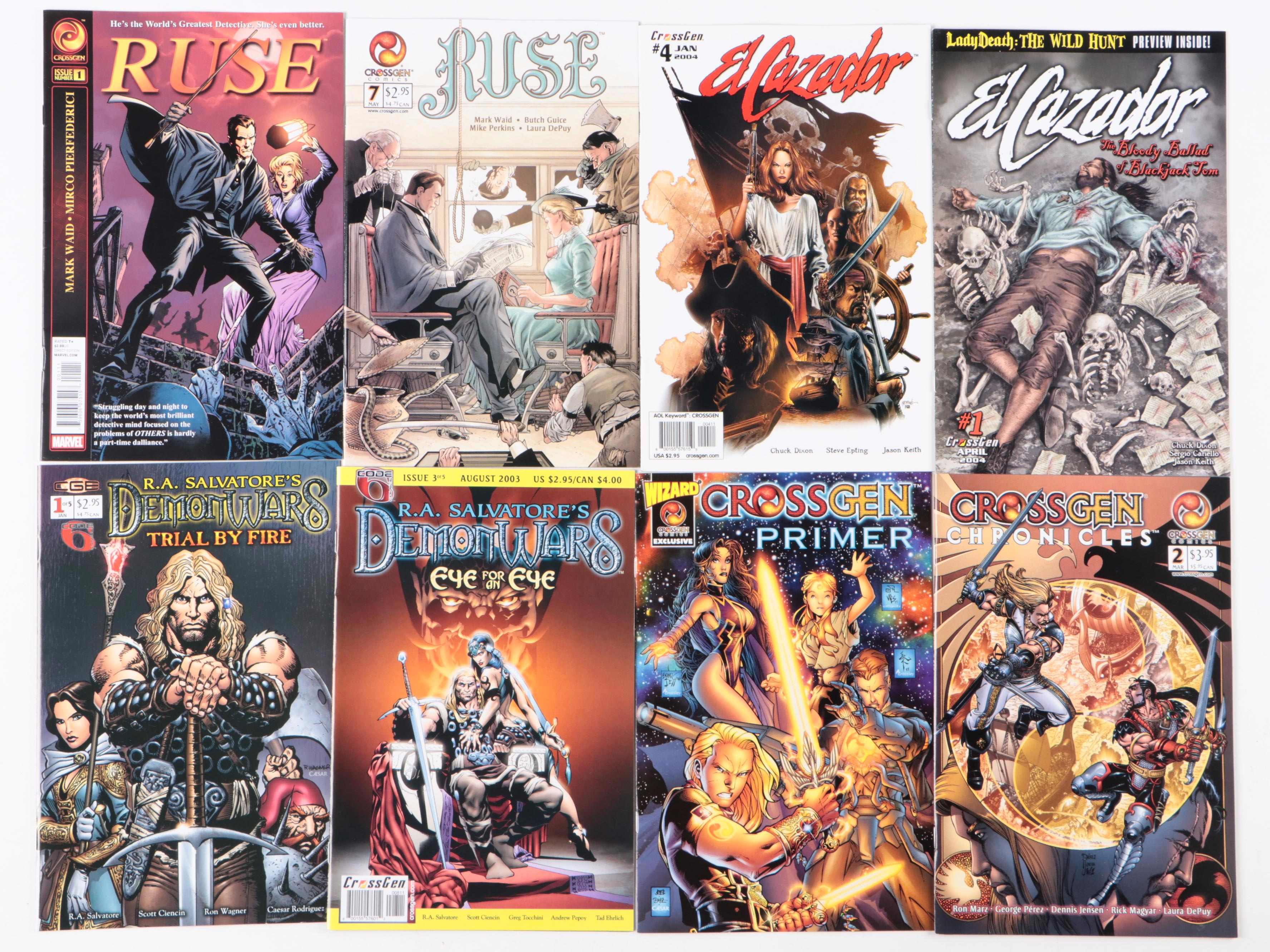 Modern Age "Ruse", "El Cazador", "Demon Wars" and More Comic Books