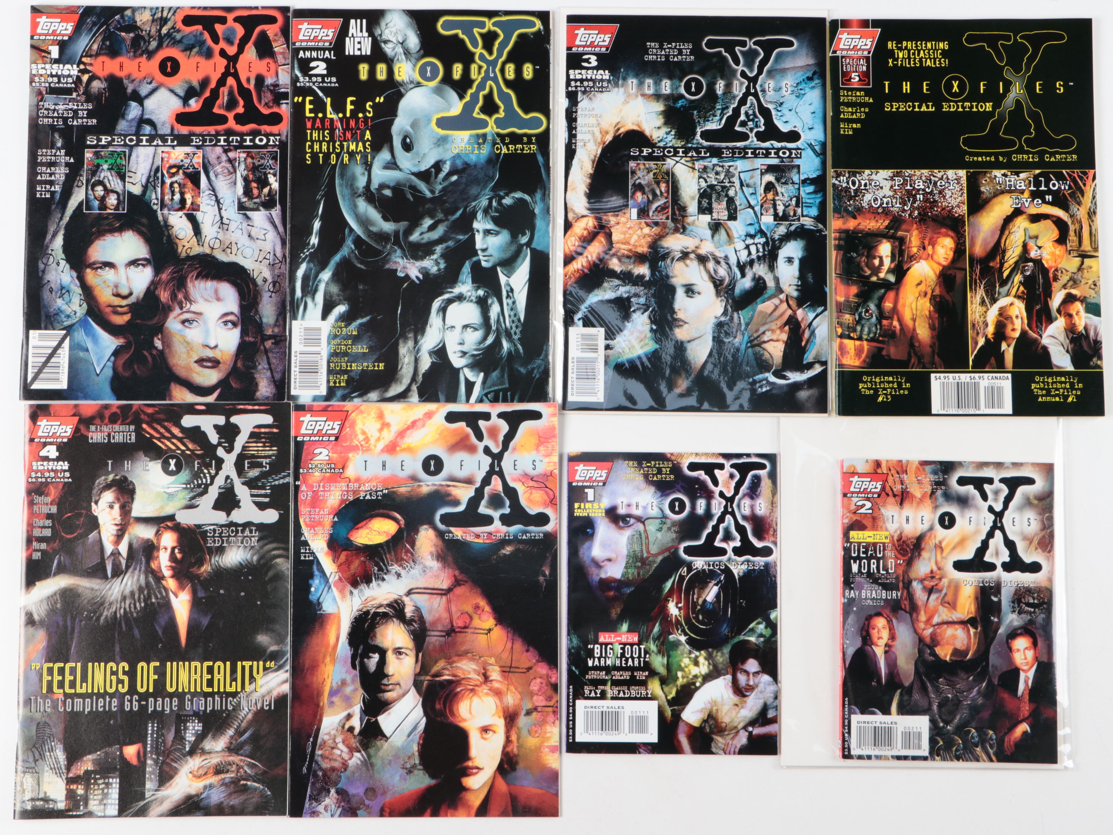 Modern Age Topps Comics "The X Files"