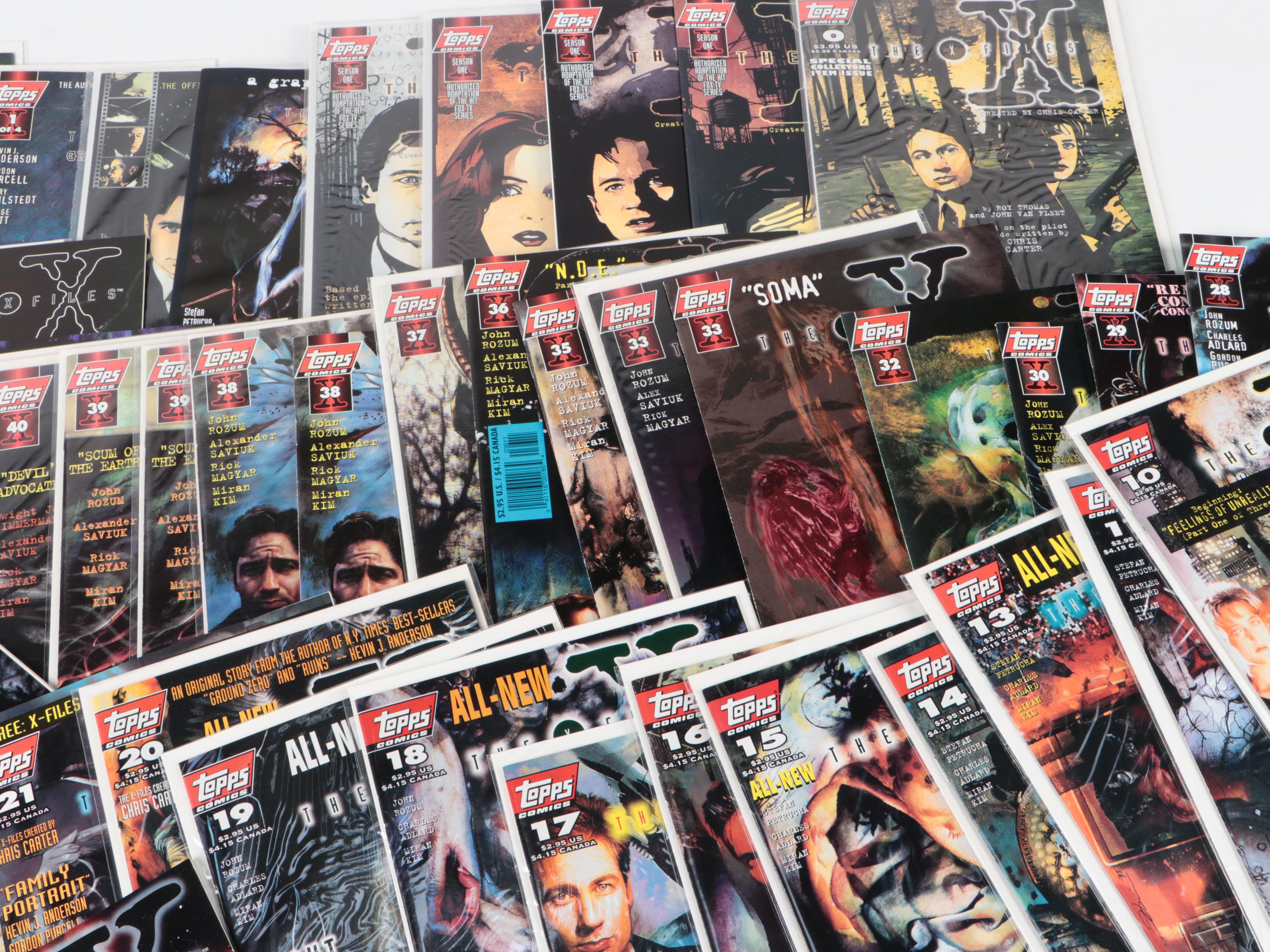 Modern Age Topps Comics "The X Files"