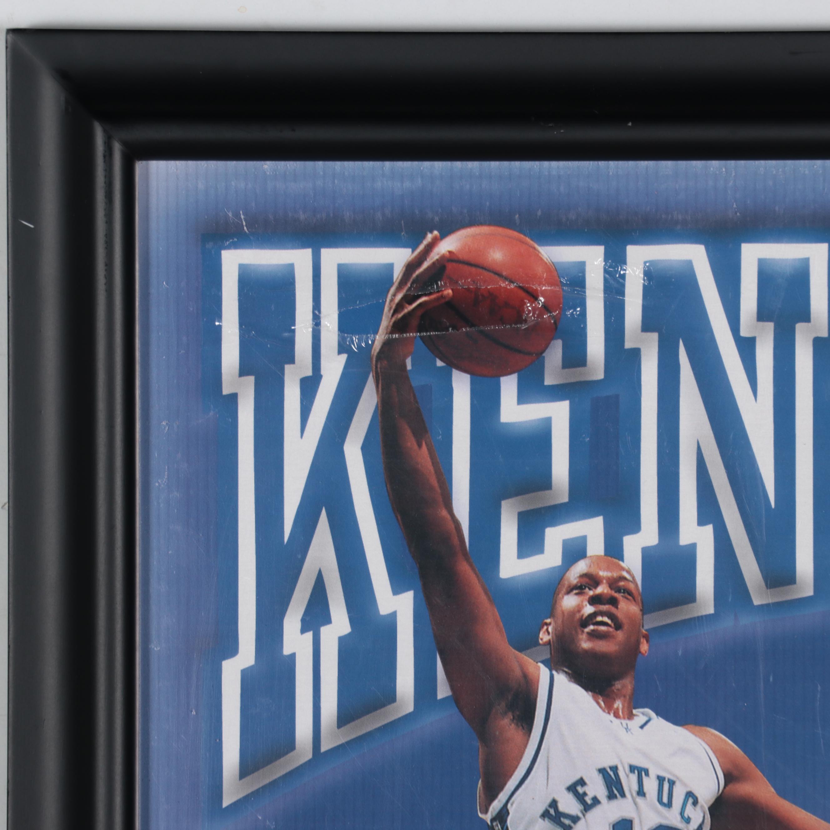 Tubby Smith Signed University of Kentucky 2000-2001 Basketball Season Poster