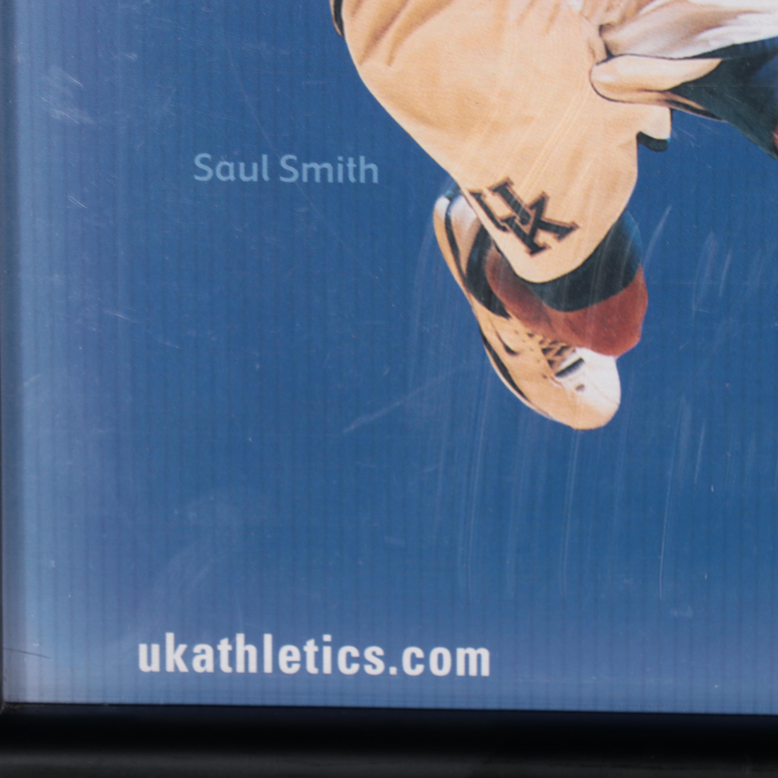 Tubby Smith Signed University of Kentucky 2000-2001 Basketball Season Poster