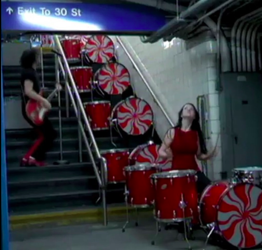 The White Stripes "The Hardest Button to Button" Ludwig Accent Drum Set