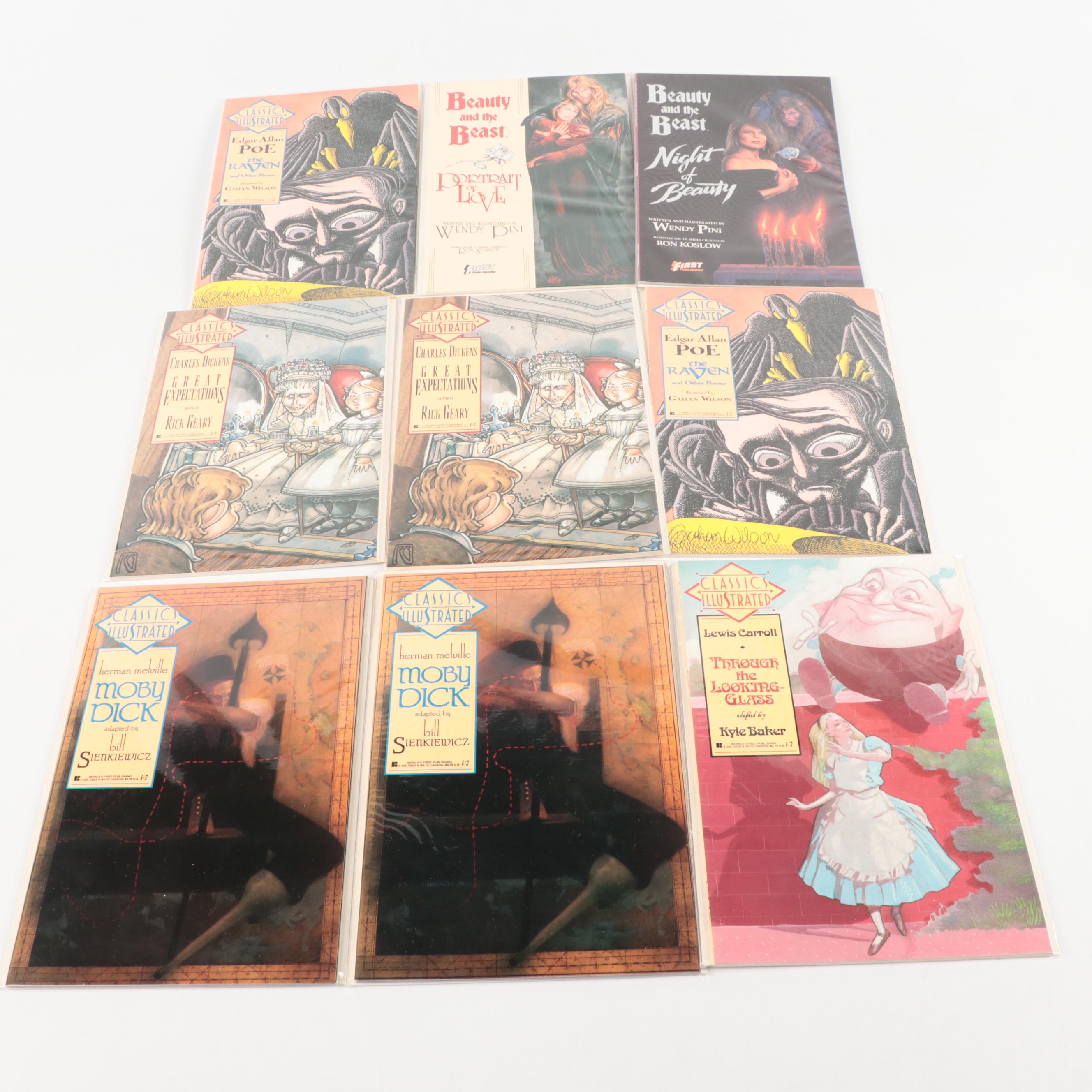 Modern Age First Publishing Comic Books with "Beauty and the Beast" and More