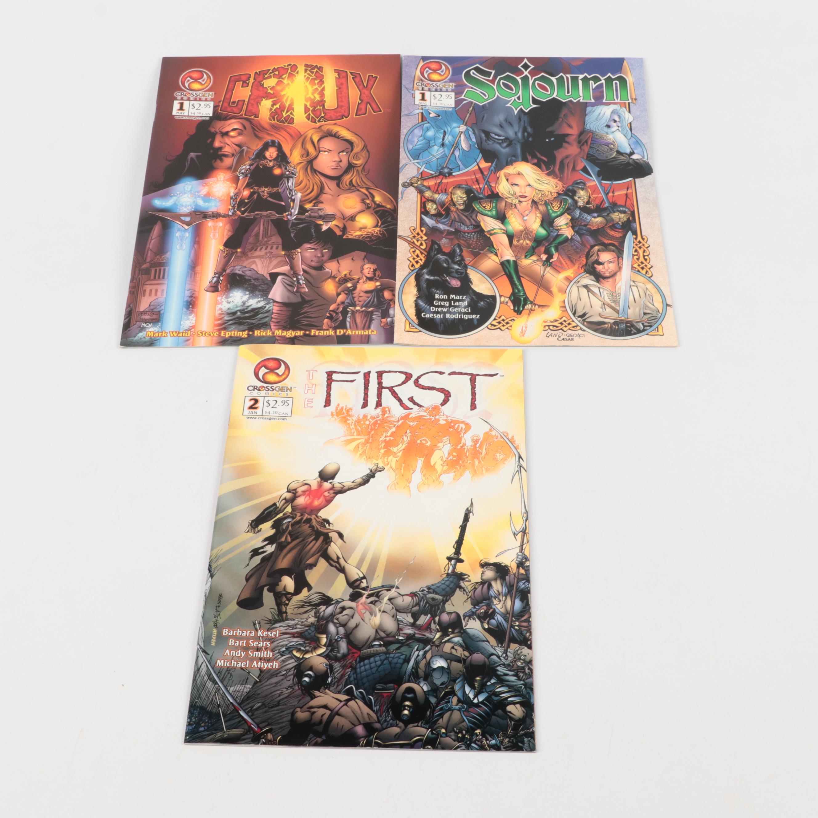 Modern Age Comic Books with "The First", "Crux", "Sojourn", and More