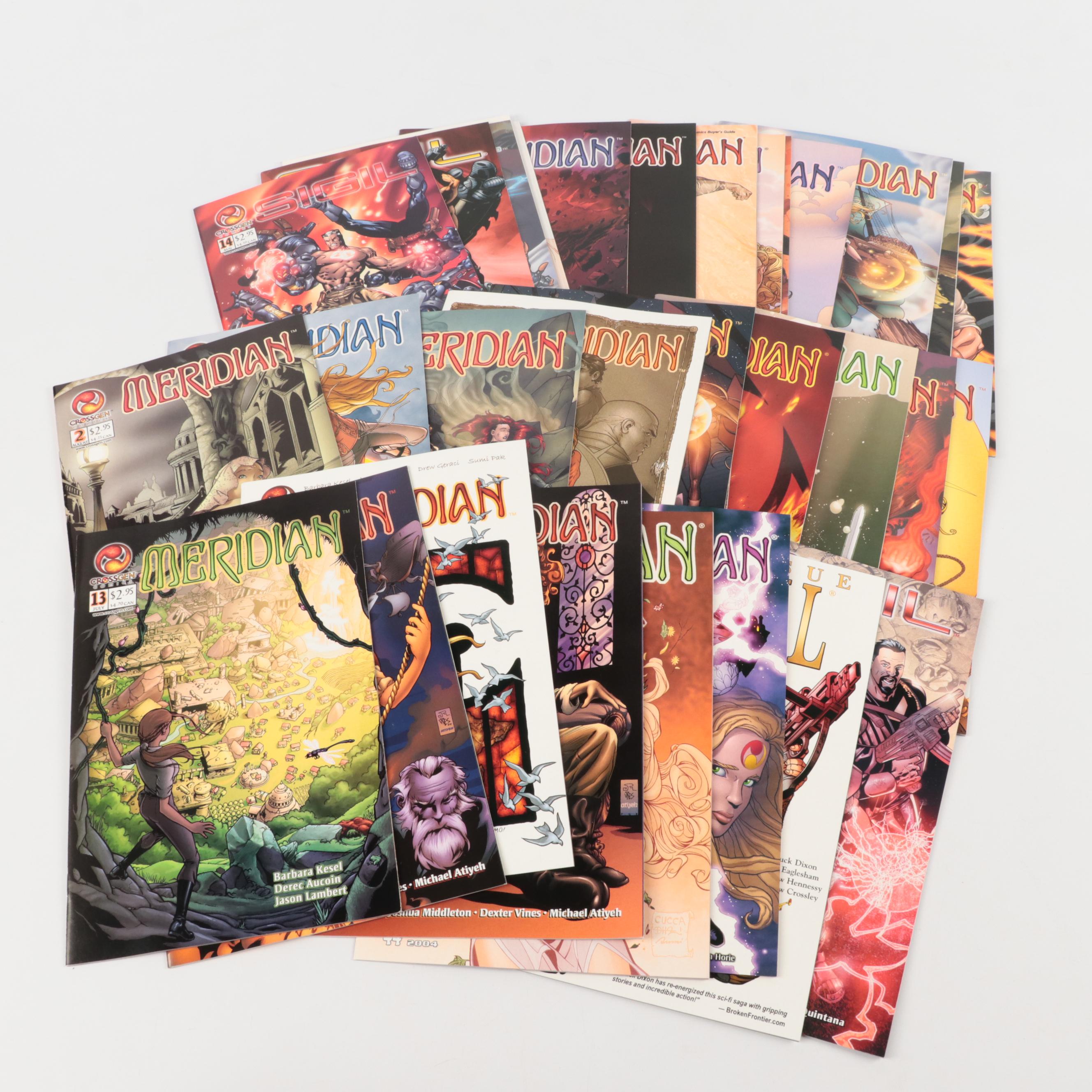 Modern Age Comic Books with "The First", "Crux", "Sojourn", and More