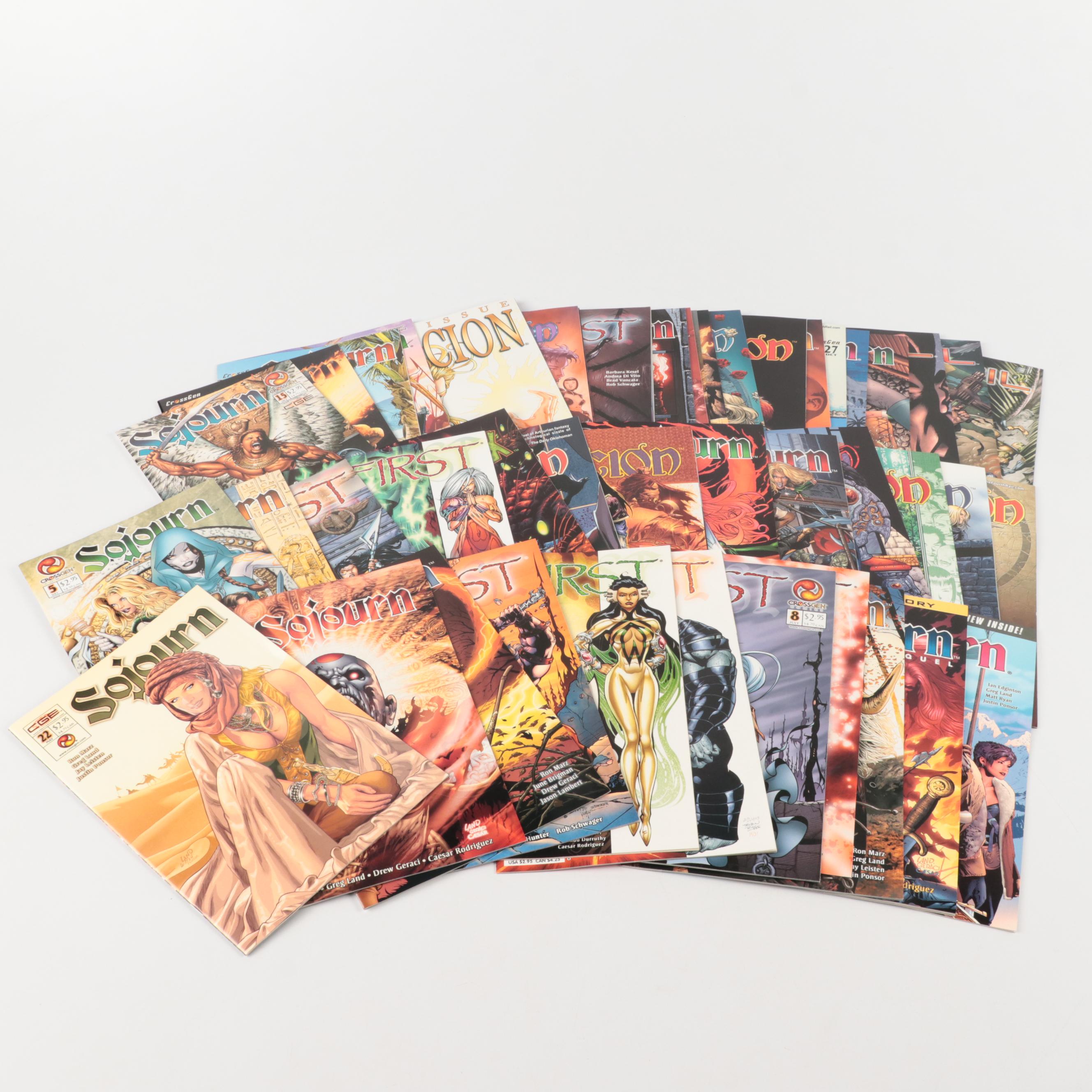 Modern Age Comic Books with "The First", "Crux", "Sojourn", and More