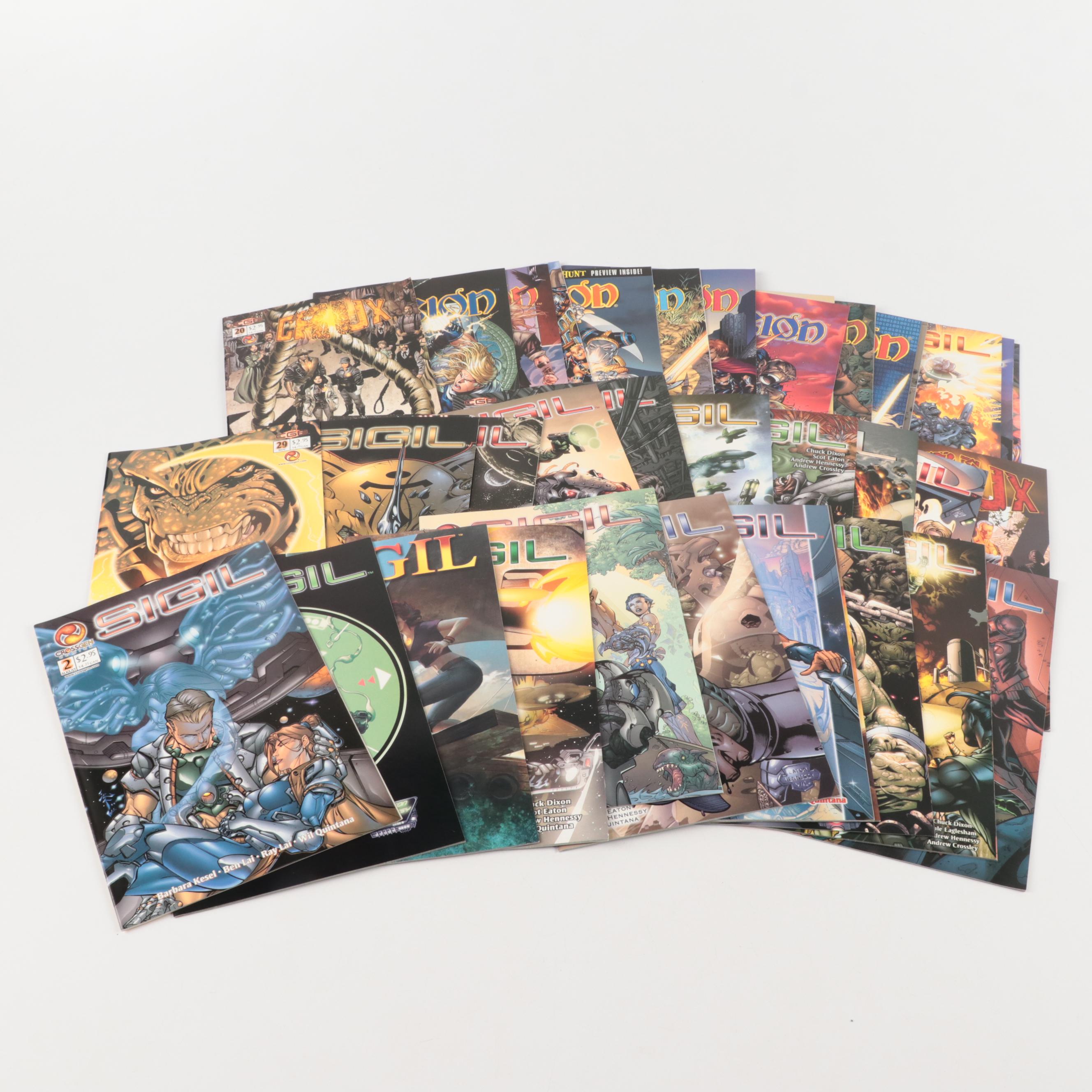 Modern Age Comic Books with "The First", "Crux", "Sojourn", and More