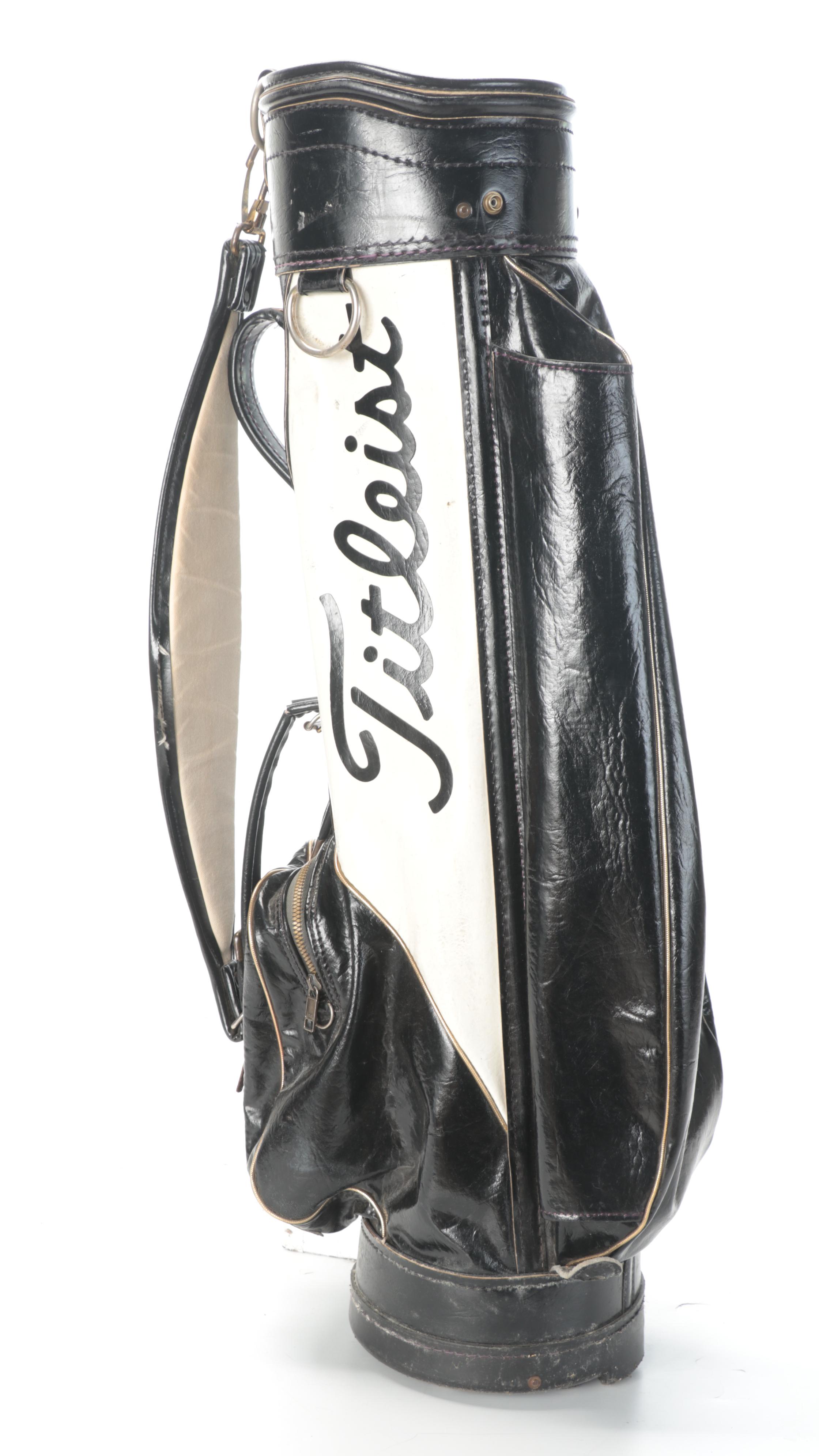 Titleist Wood and Driver 4 Club Right Handed Set with Cart Bag