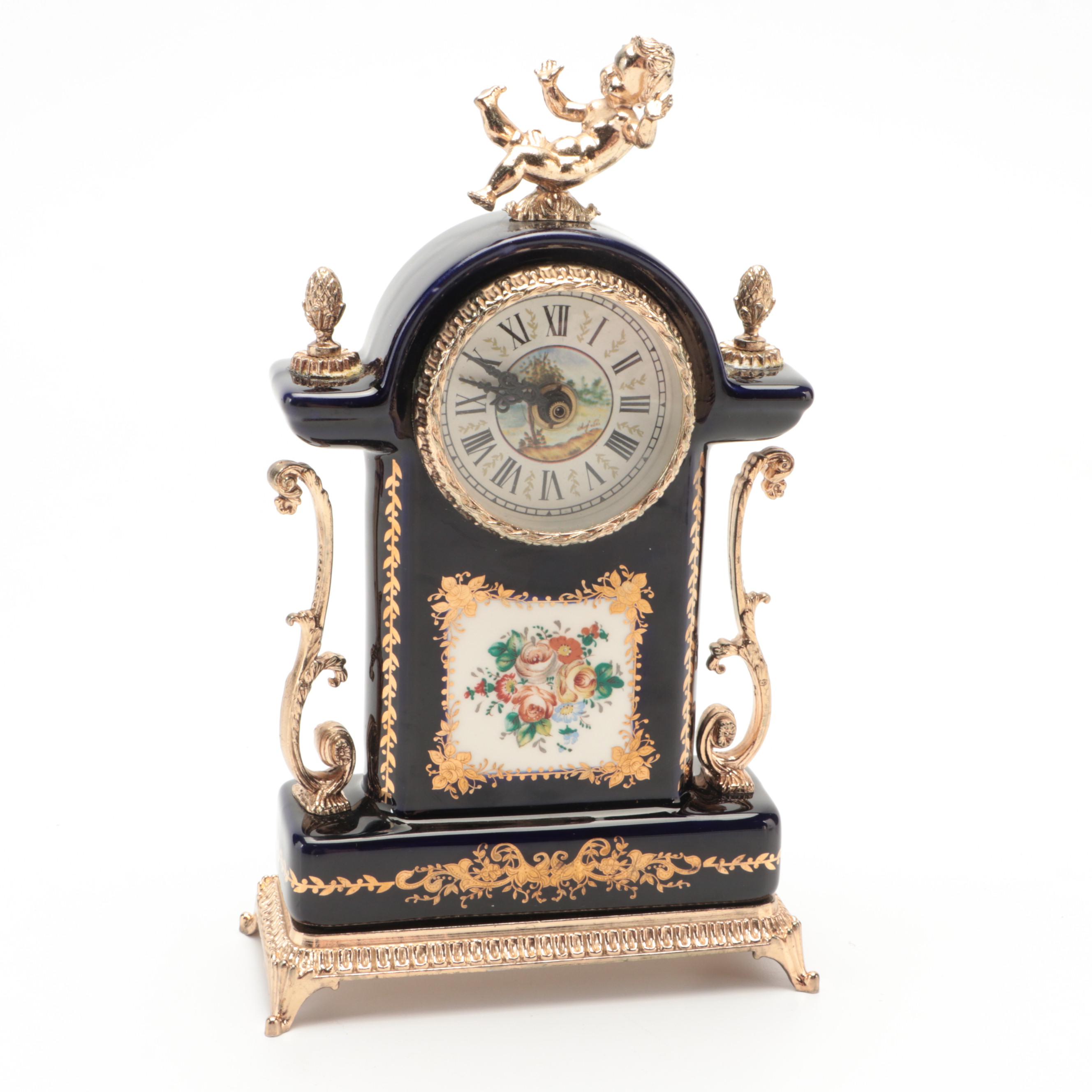 Austrian Porcelain Portrait Plate of Marie de' Medici and More Ceramic Tableware