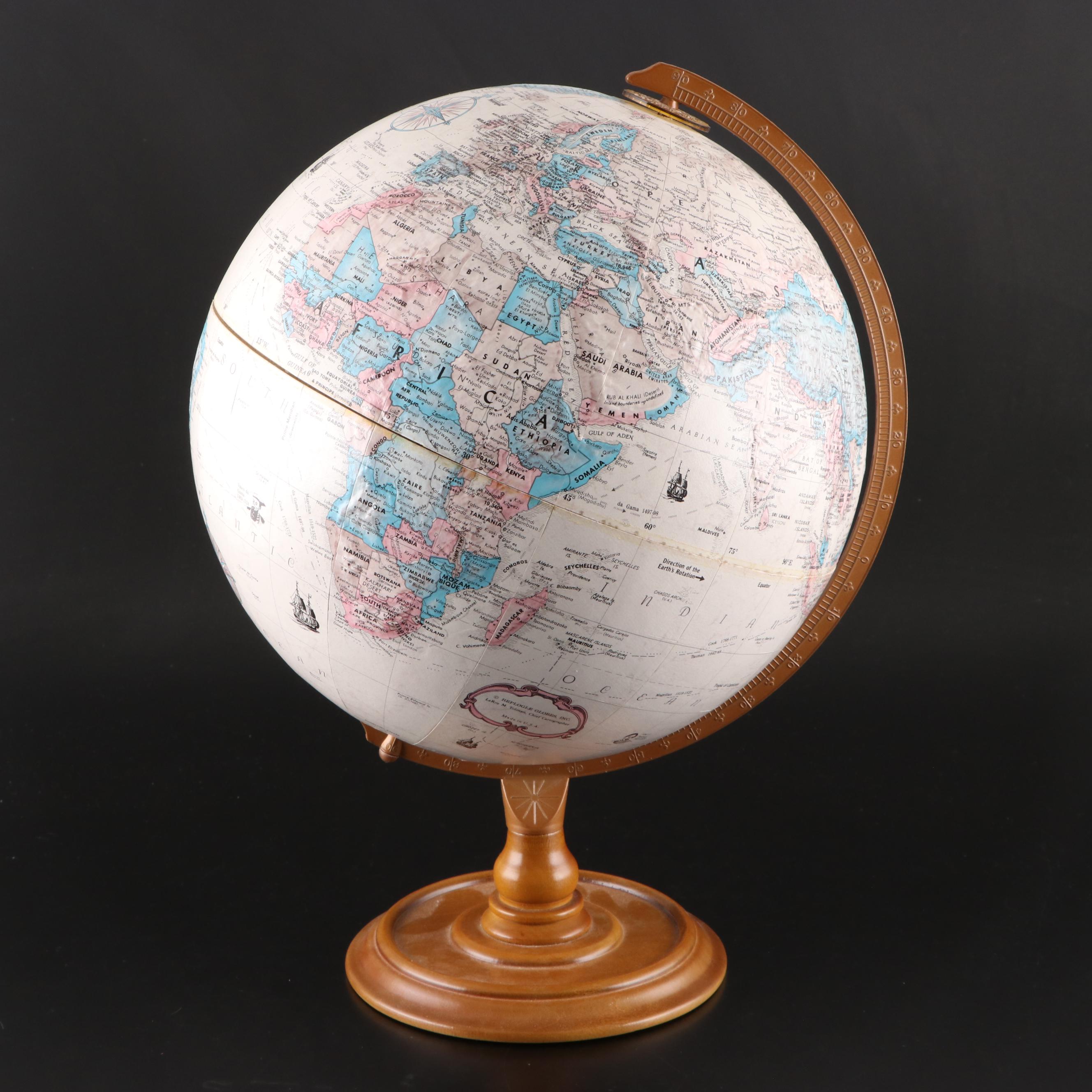 Replogle 12" Topographical World Classic Series Globe