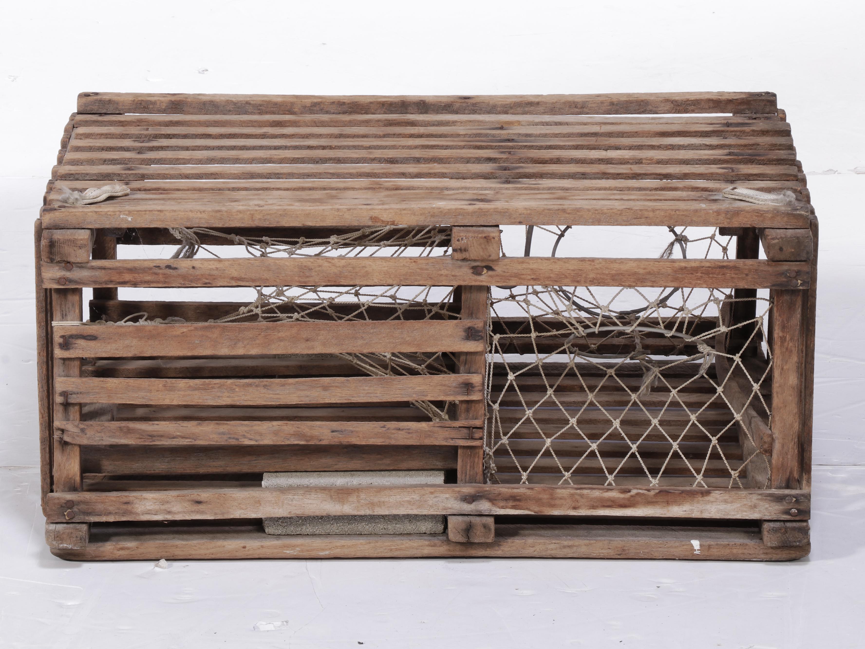 Lobster Trap Crate Coffee Table
