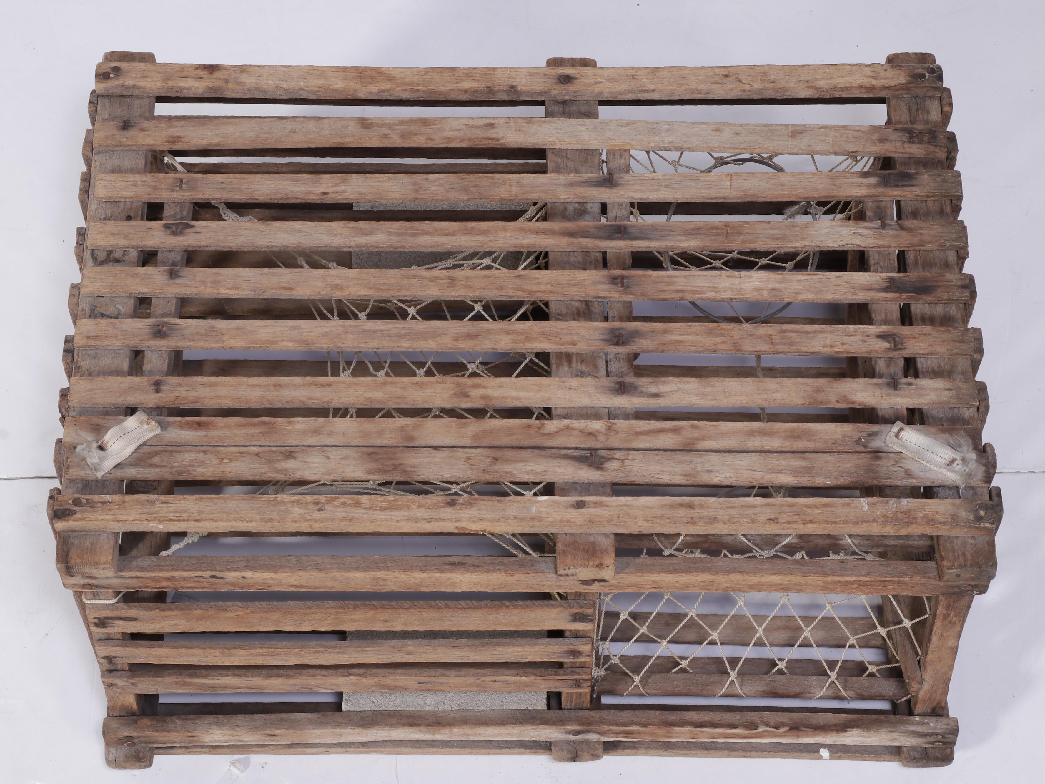 Lobster Trap Crate Coffee Table