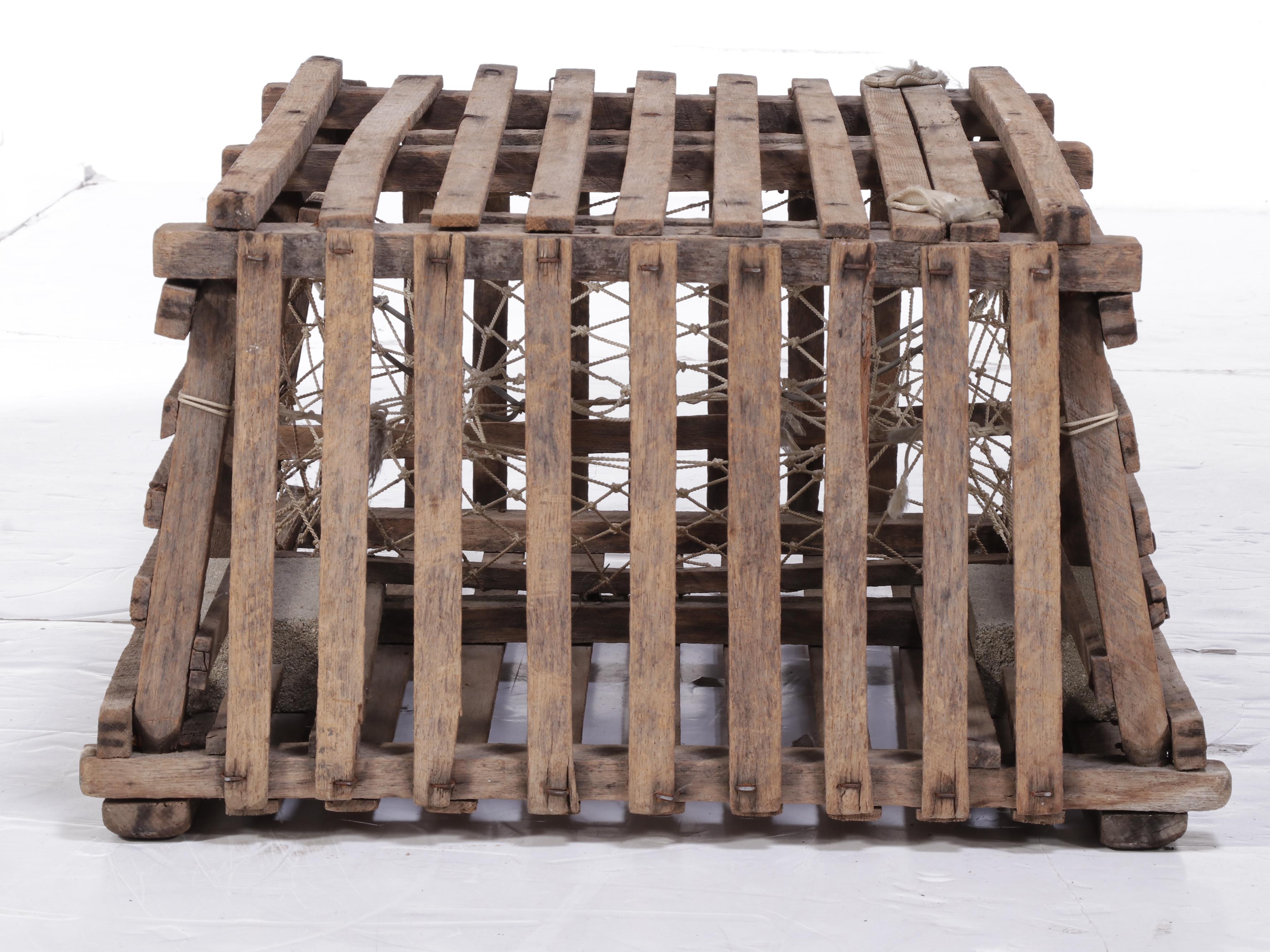 Lobster Trap Crate Coffee Table