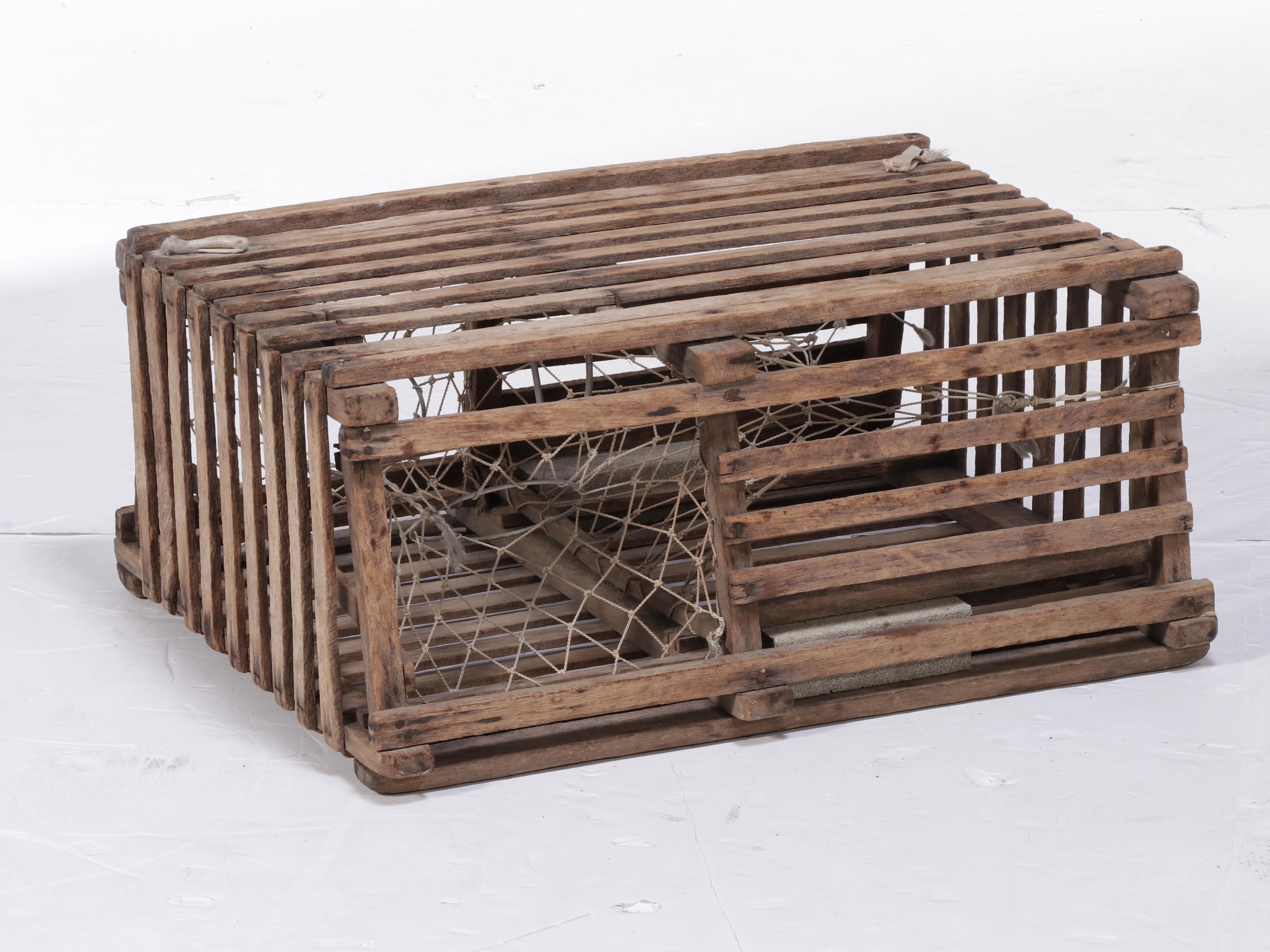 Lobster Trap Crate Coffee Table