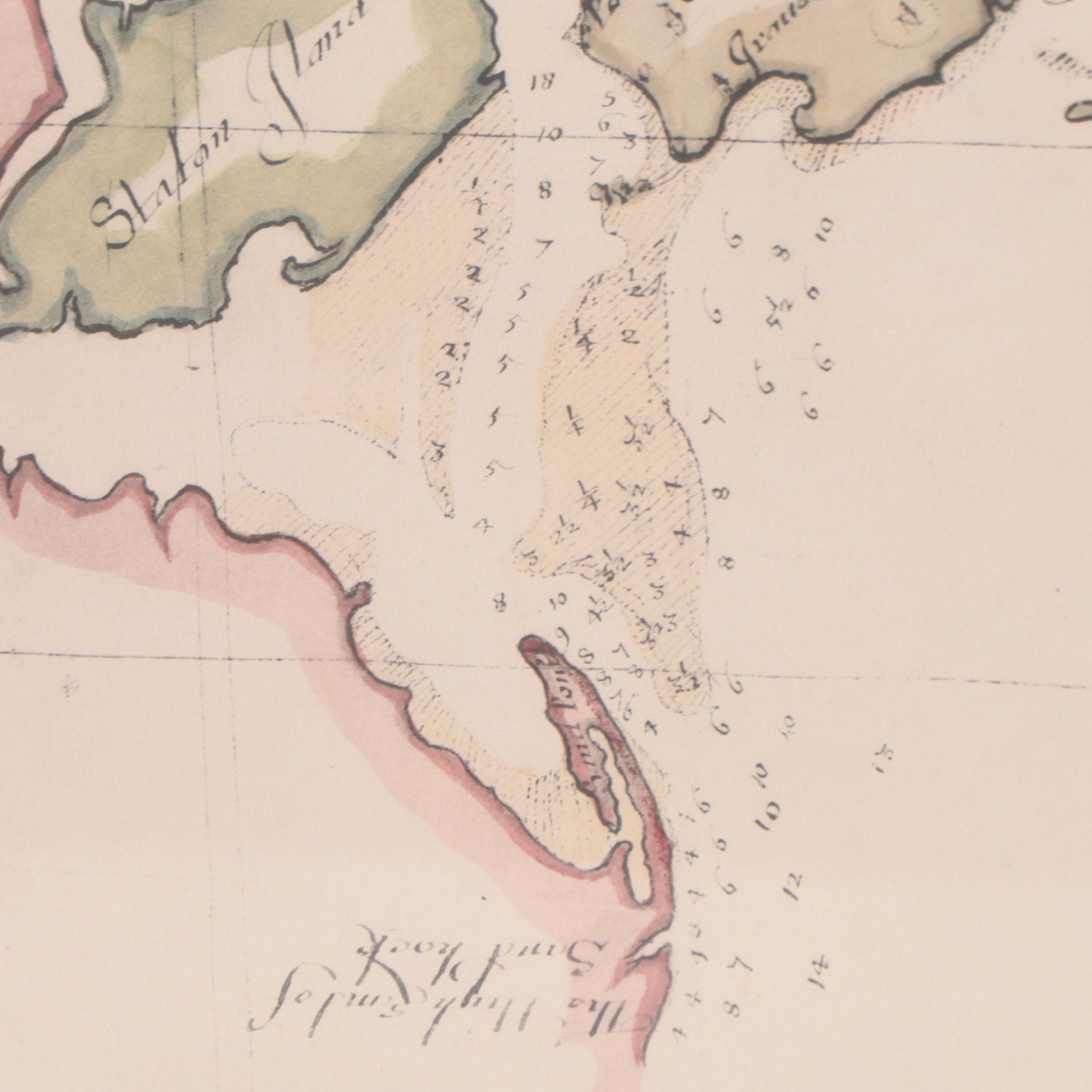 Hand-Colored Collotype Map After Robert Ryder 