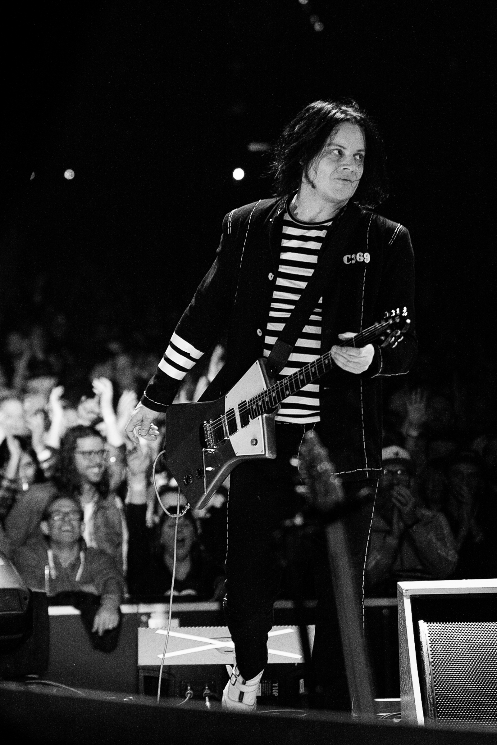 Jack White's Ernie Ball Music Man St. Vincent Goldie Electric Guitar