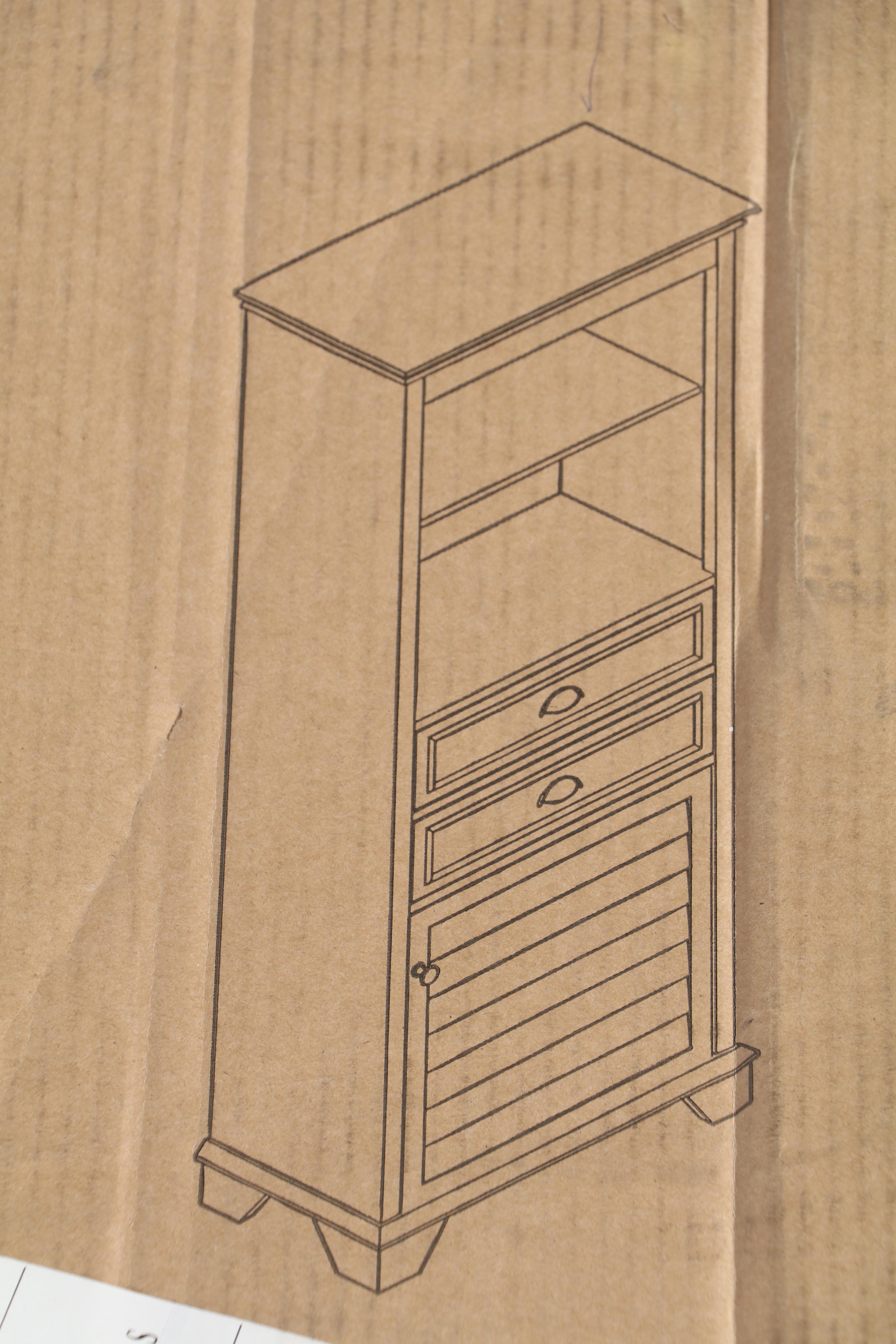 Freestanding Linen Closet