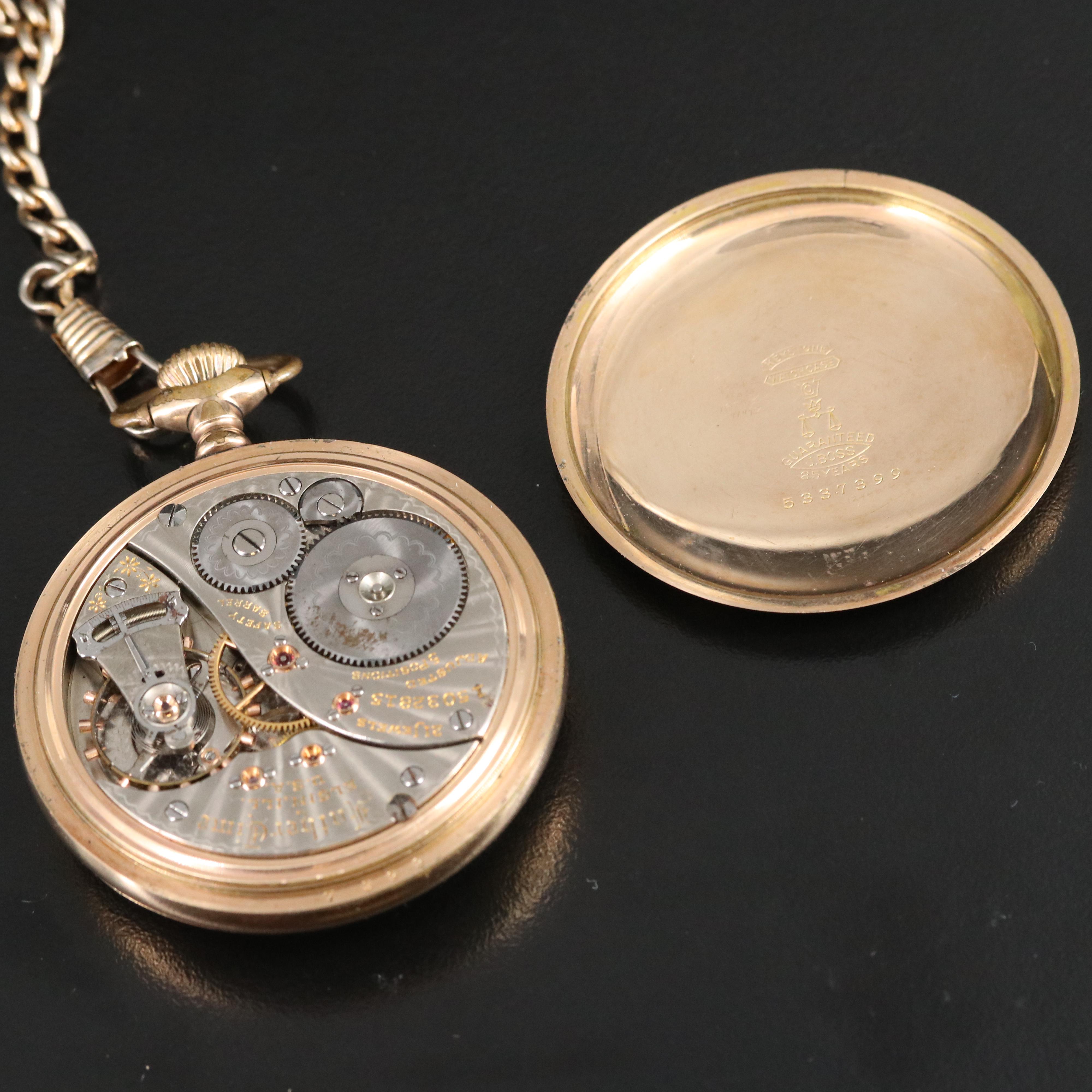 1911 Elgin "Father Time" Railroad-Grade Pocket Watch