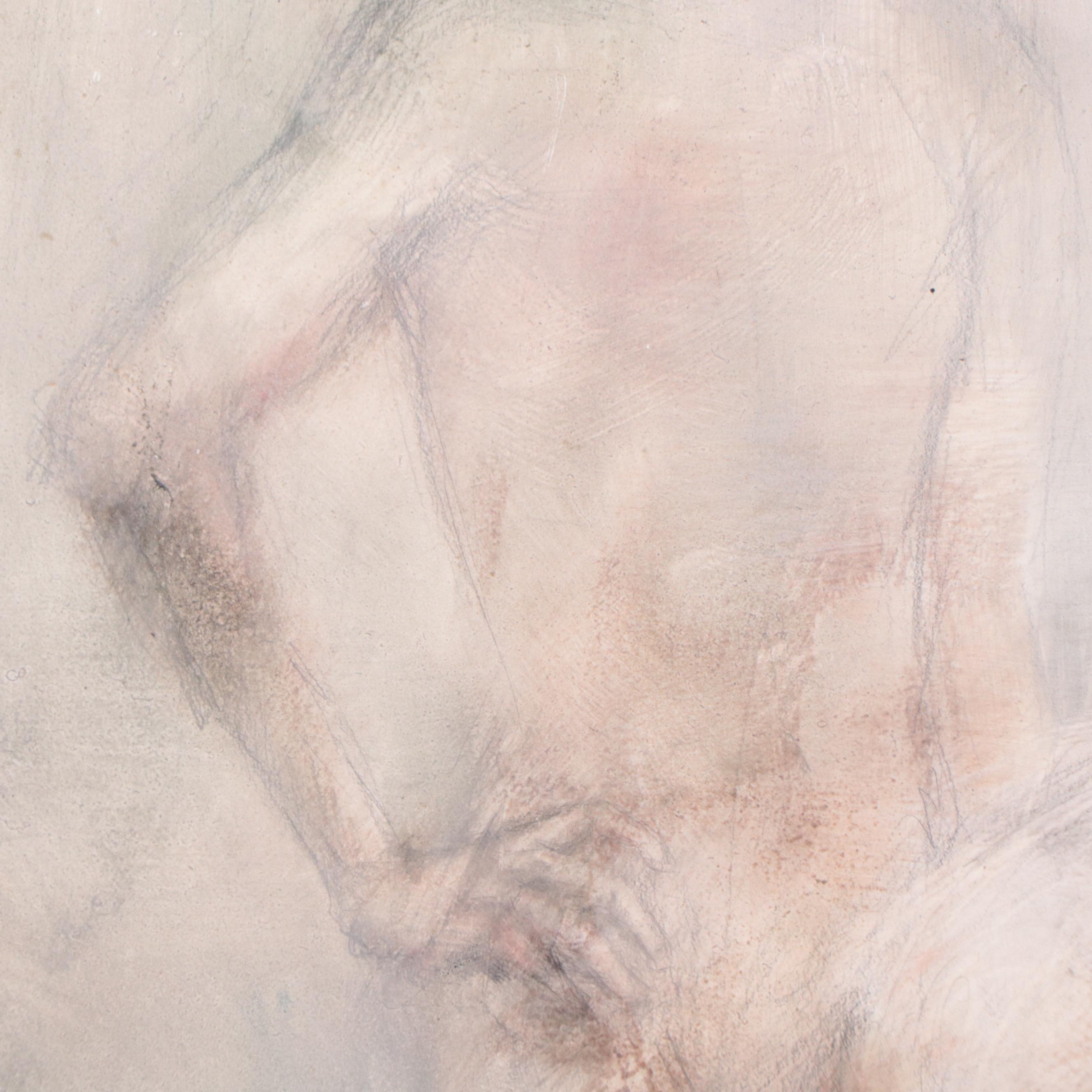 Sarah Szabo Surrealist Figural Oil Painting, 21st Century