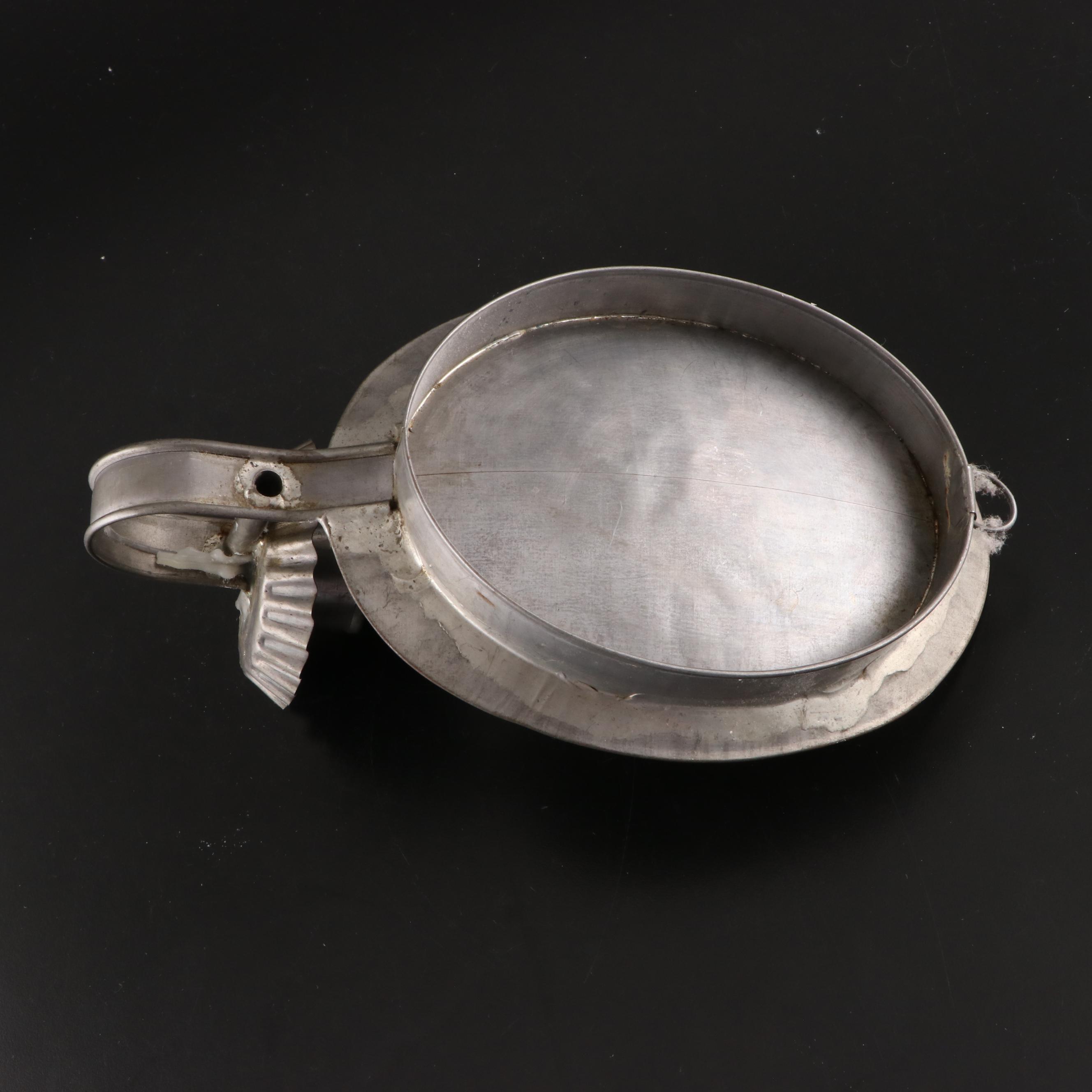 Colonial Style Mirrored Tin Candle Sconces