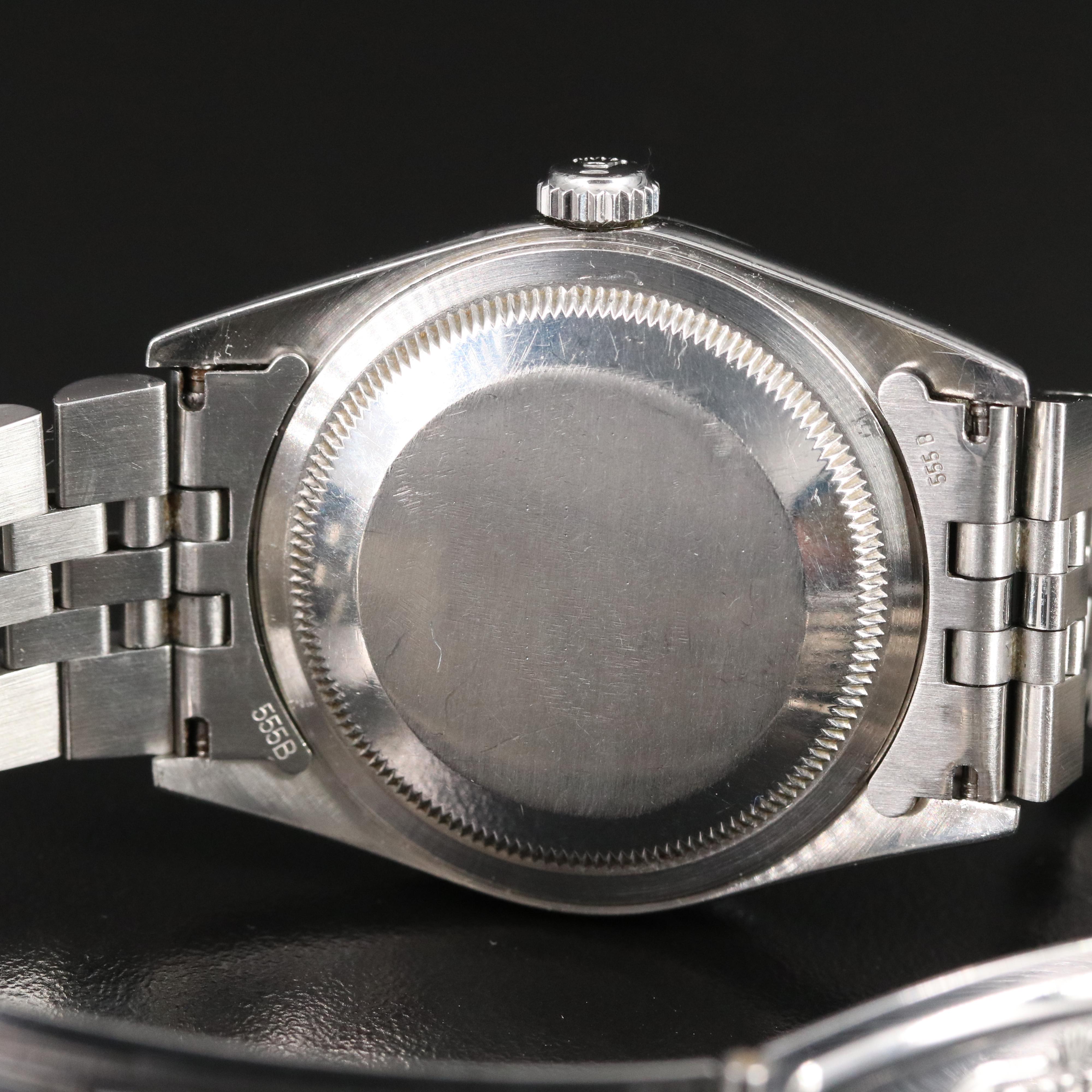 1995-96 Rolex Oyster Perpetual Datejust Diamond Dial Watch