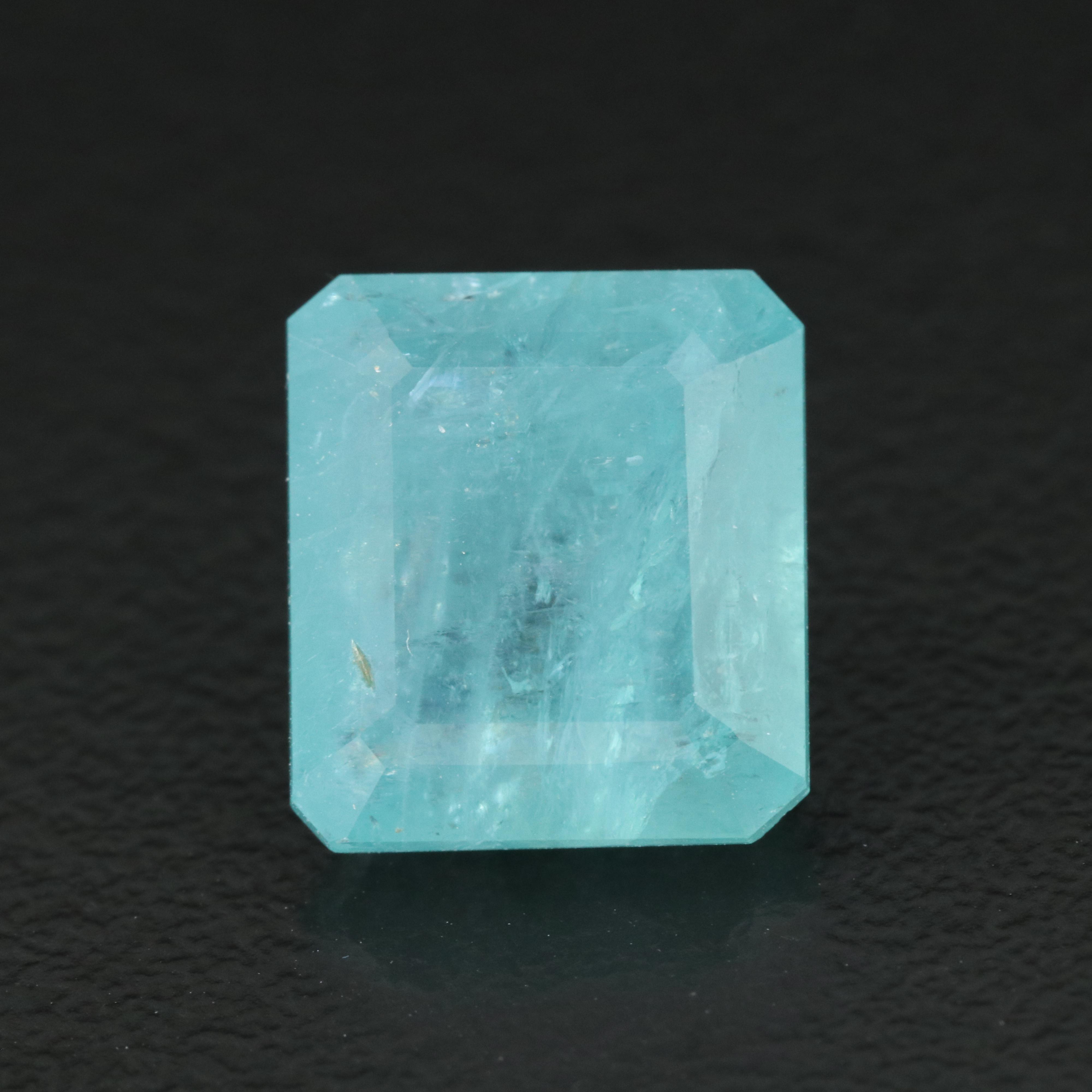 Loose 6.25 CT Grandidierite with GIA Report