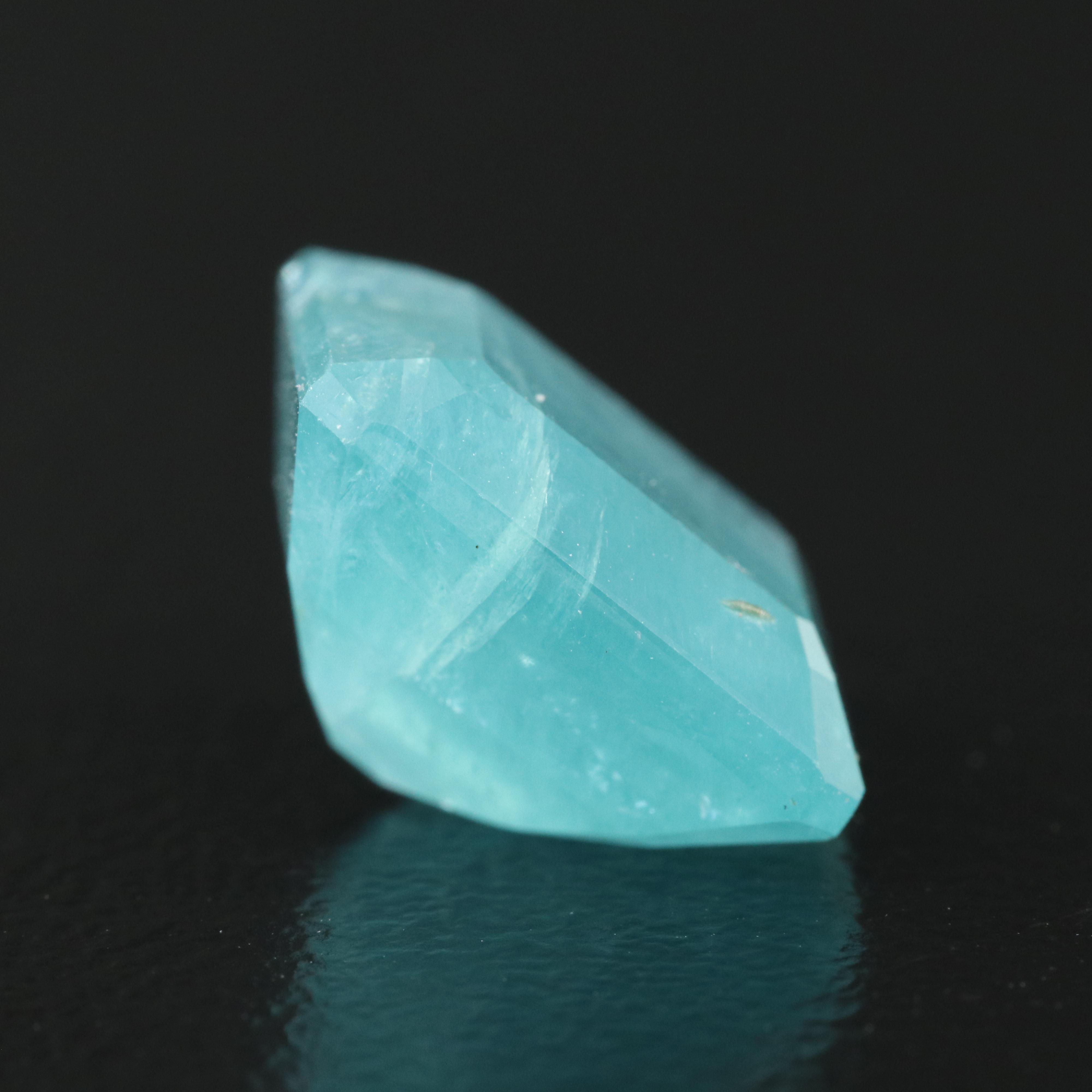 Loose 6.25 CT Grandidierite with GIA Report