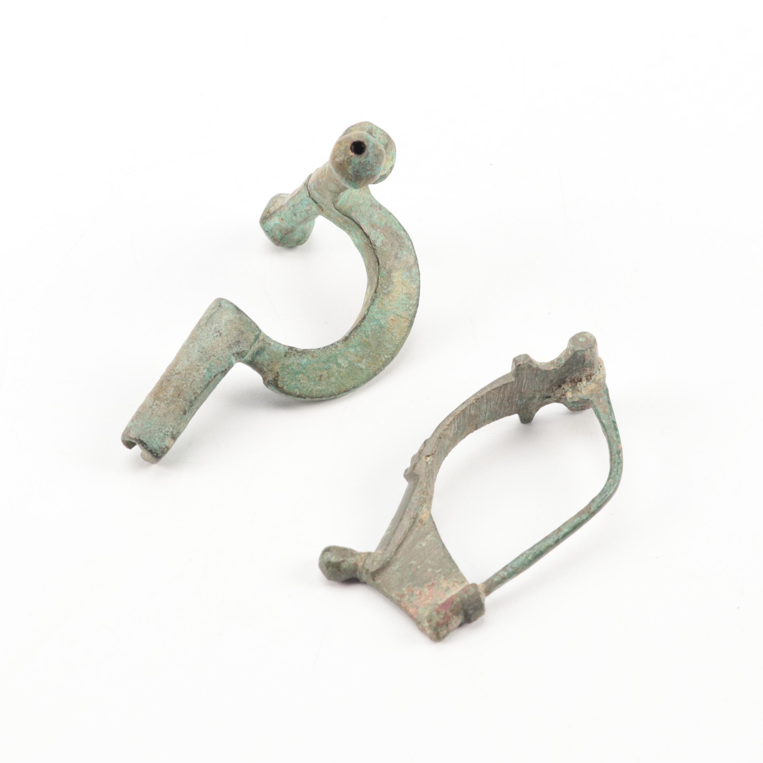 Ancient Roman Bronze Brooches
