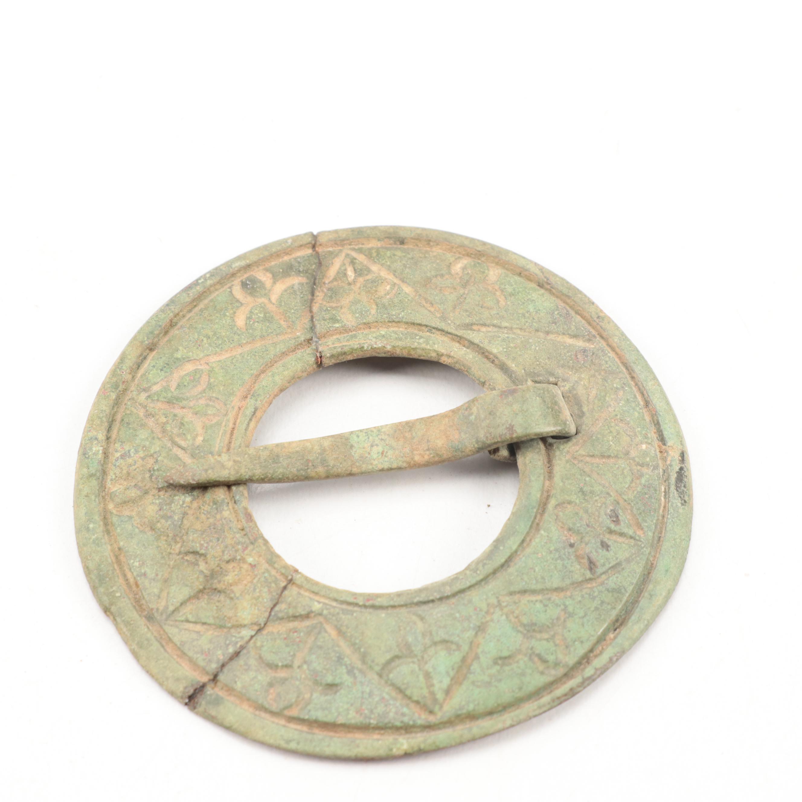 Middle Ages Viking Metal Protective Brooches