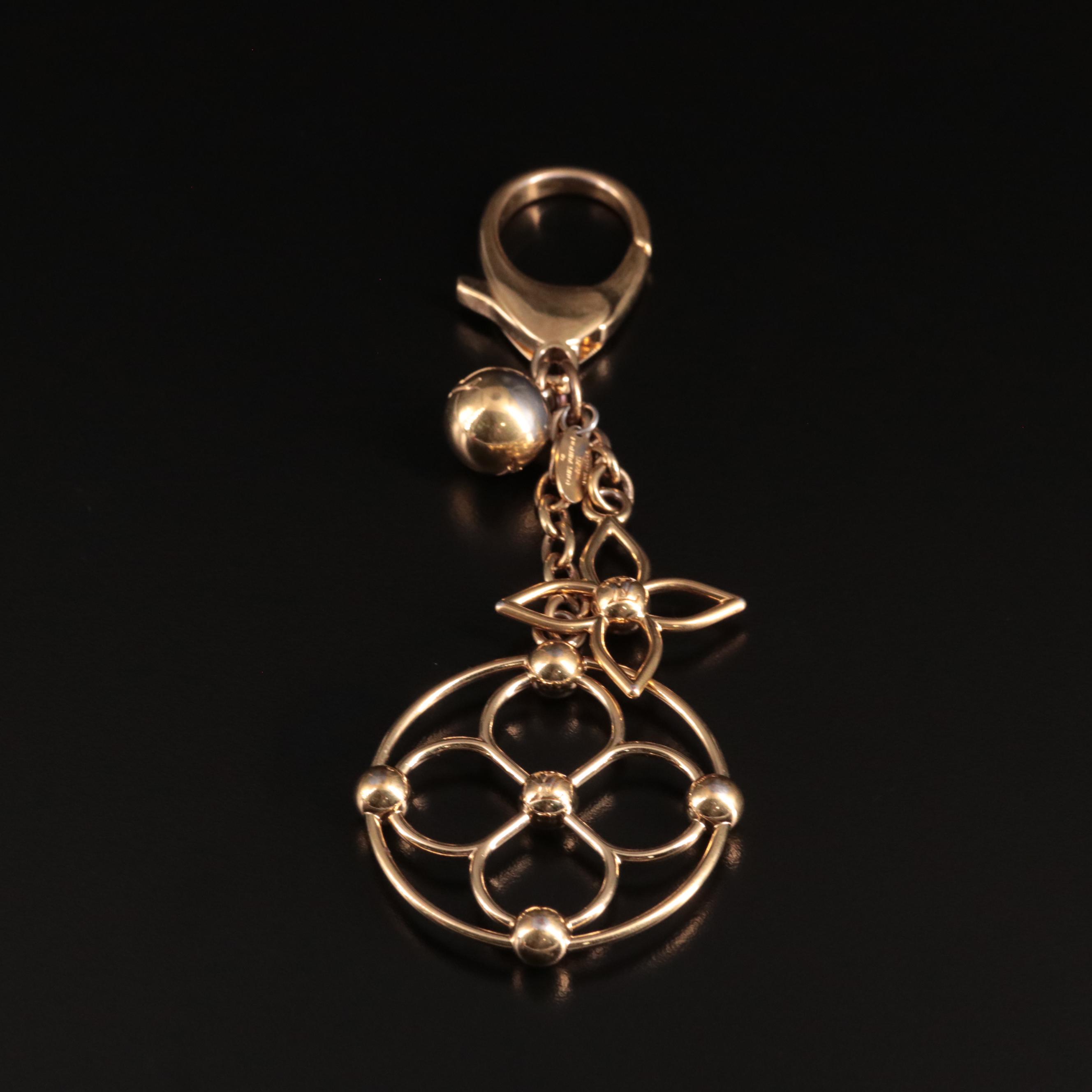 Louis Vuitton Key Chain with Charms