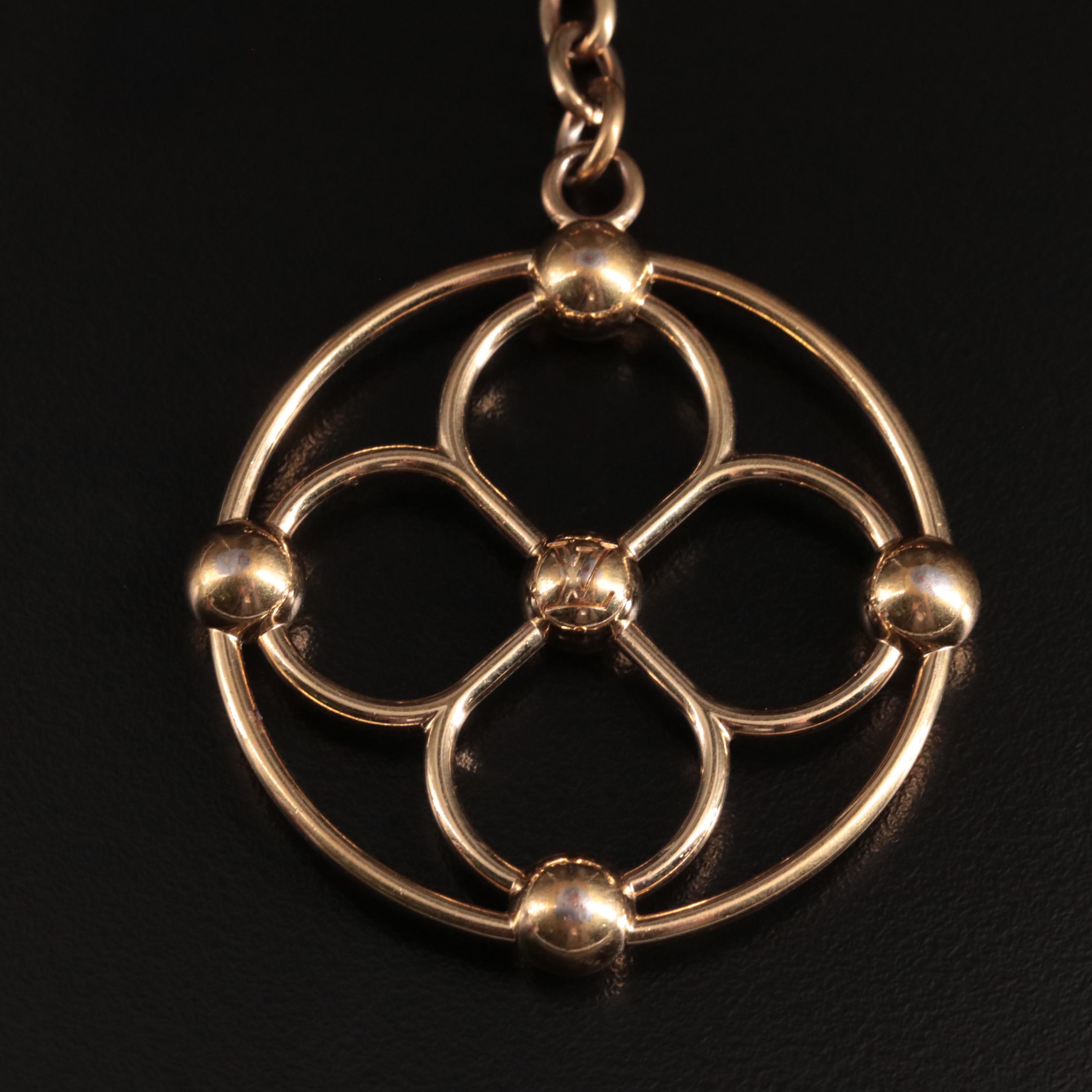 Louis Vuitton Key Chain with Charms