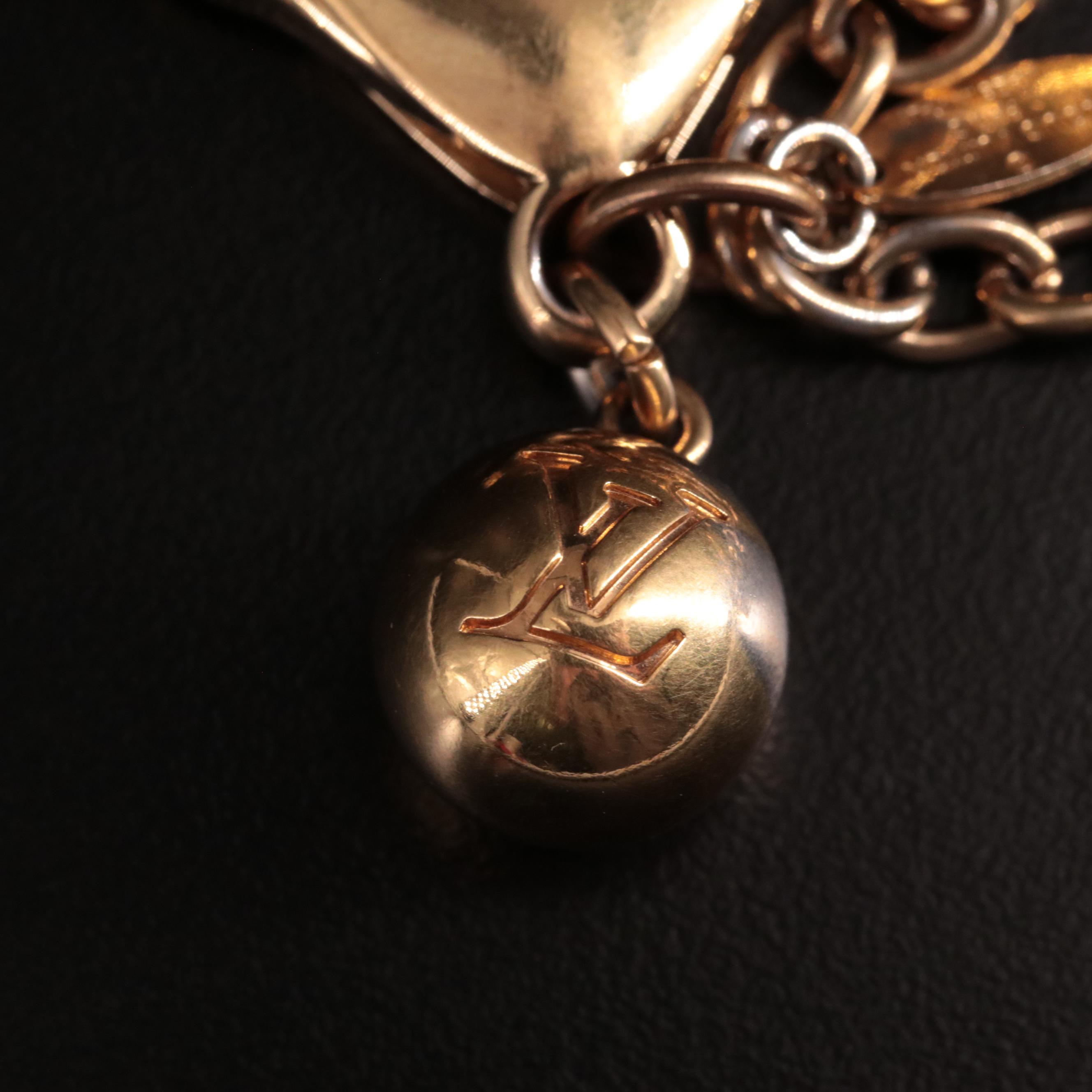 Louis Vuitton Key Chain with Charms