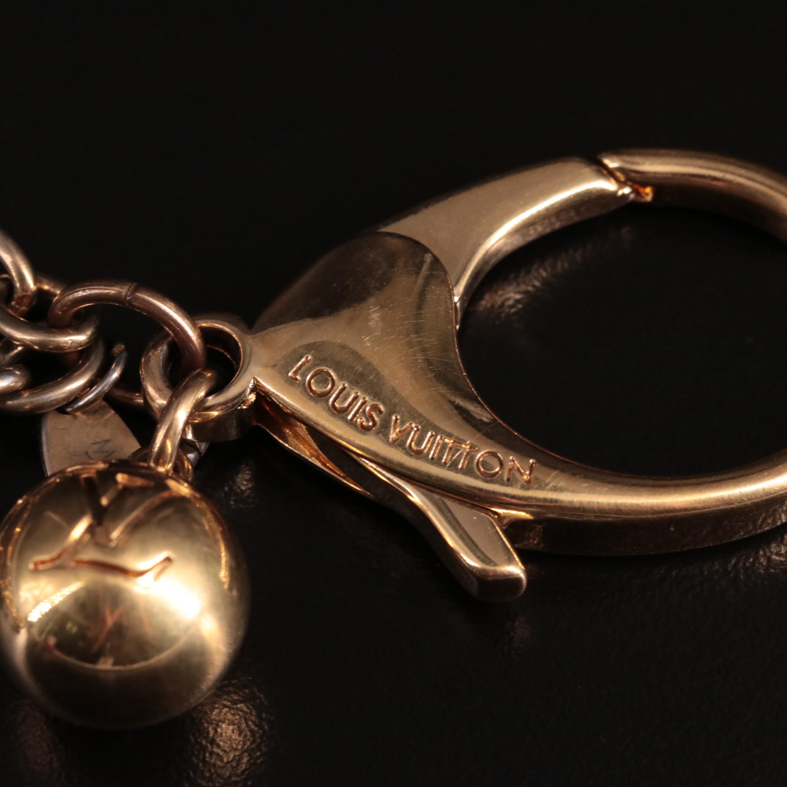Louis Vuitton Key Chain with Charms