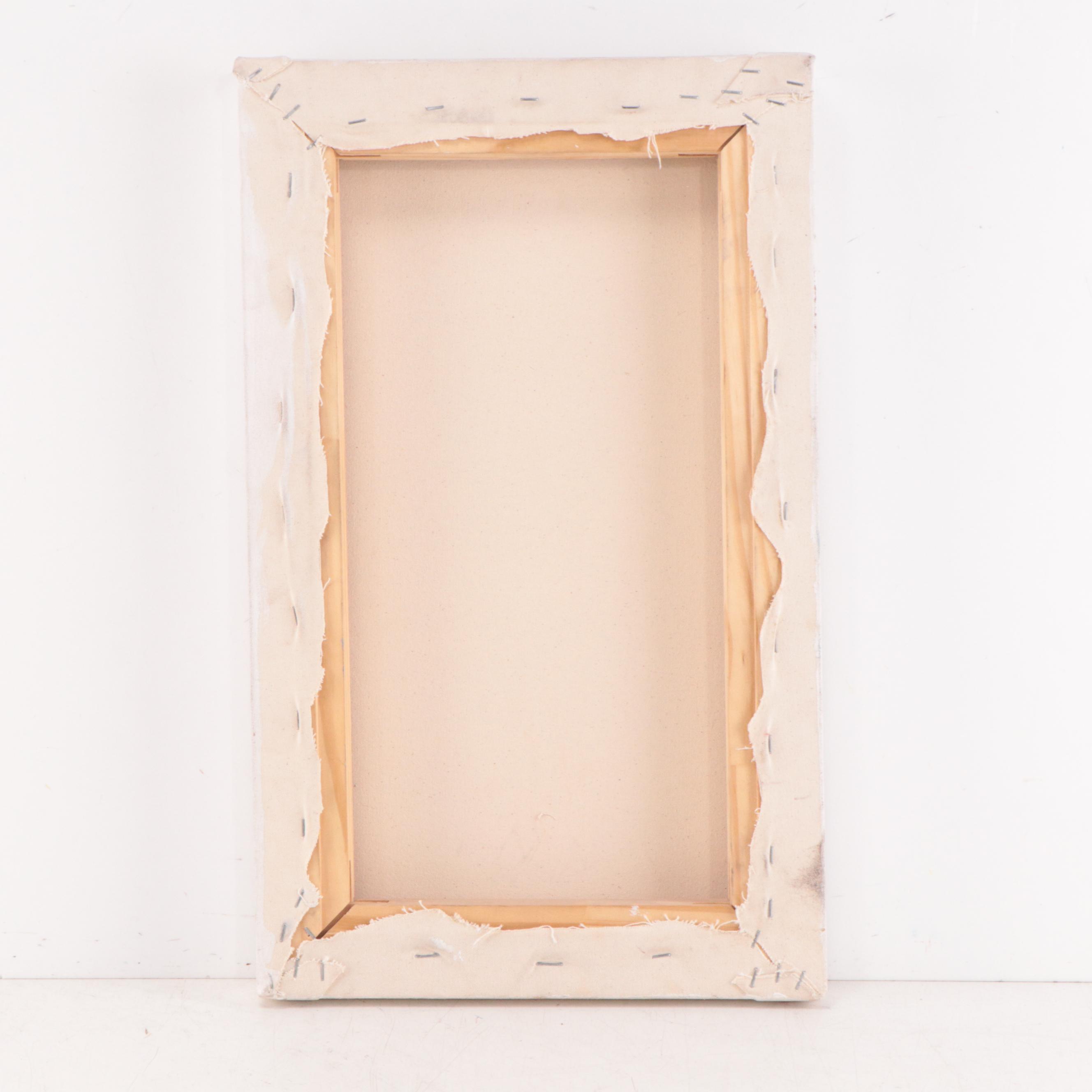 Sarah Szabo Oil Portrait of Woman with Toad, 21st Century