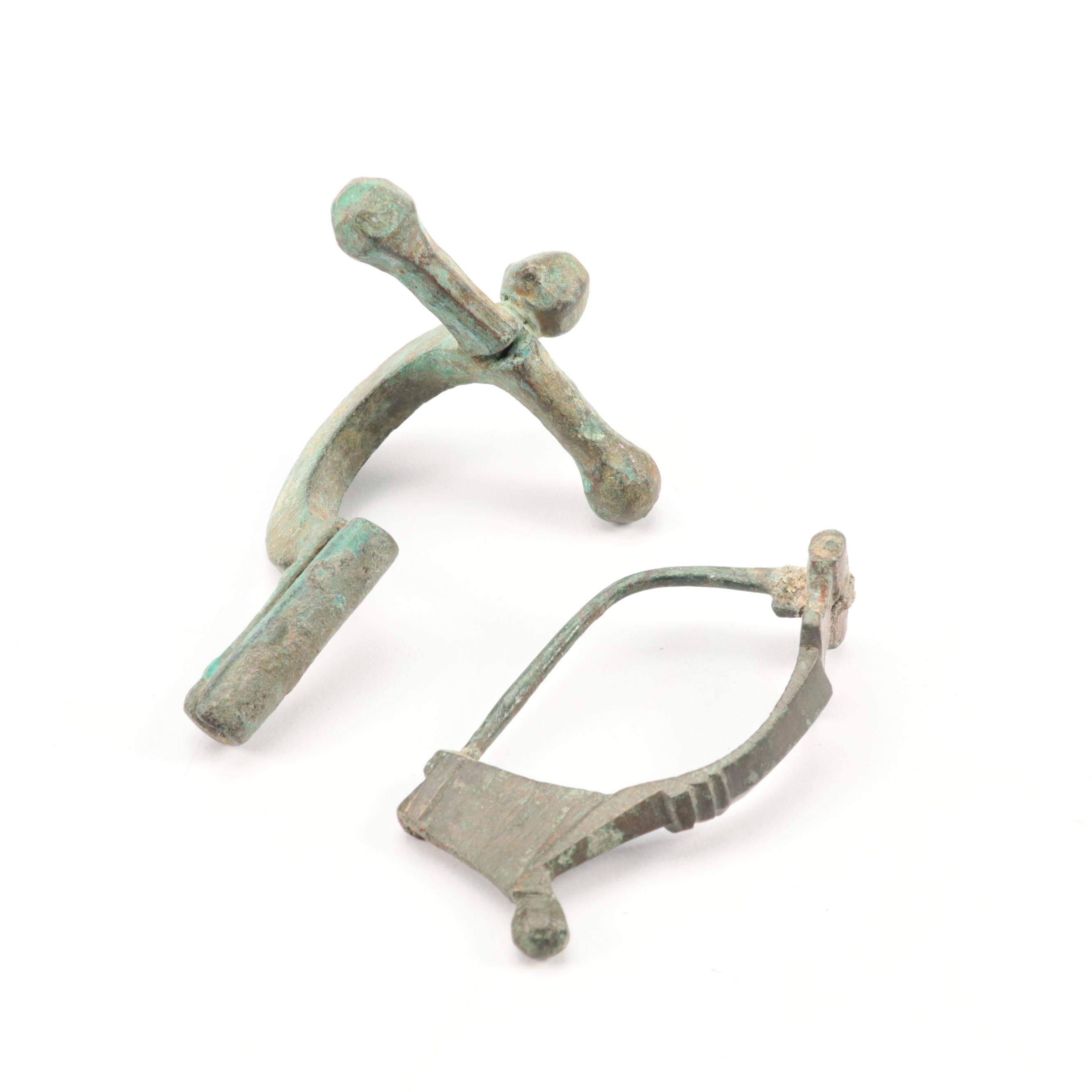 Ancient Roman Bronze Brooches