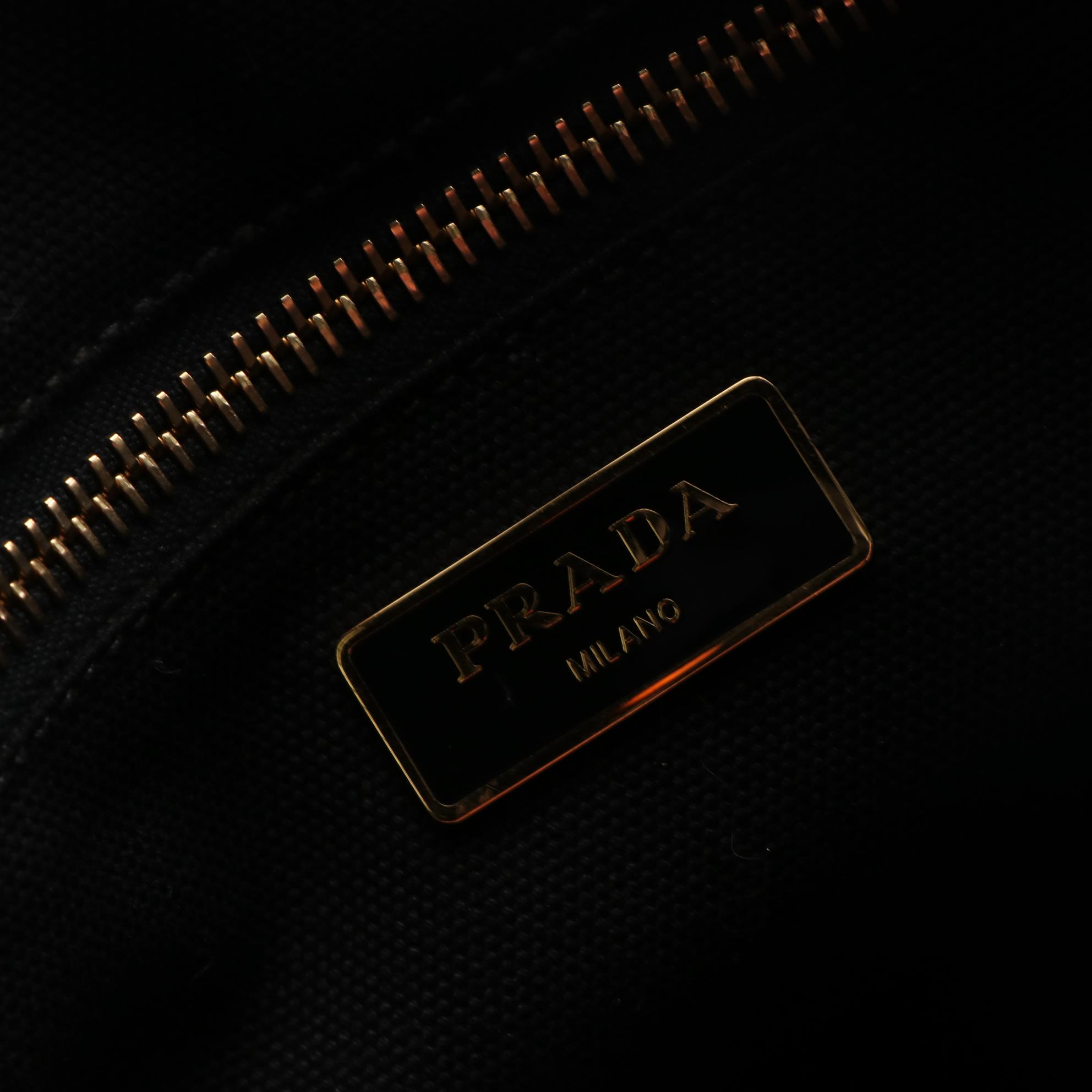 Prada Canapa Tote Bag in Camouflage Canvas