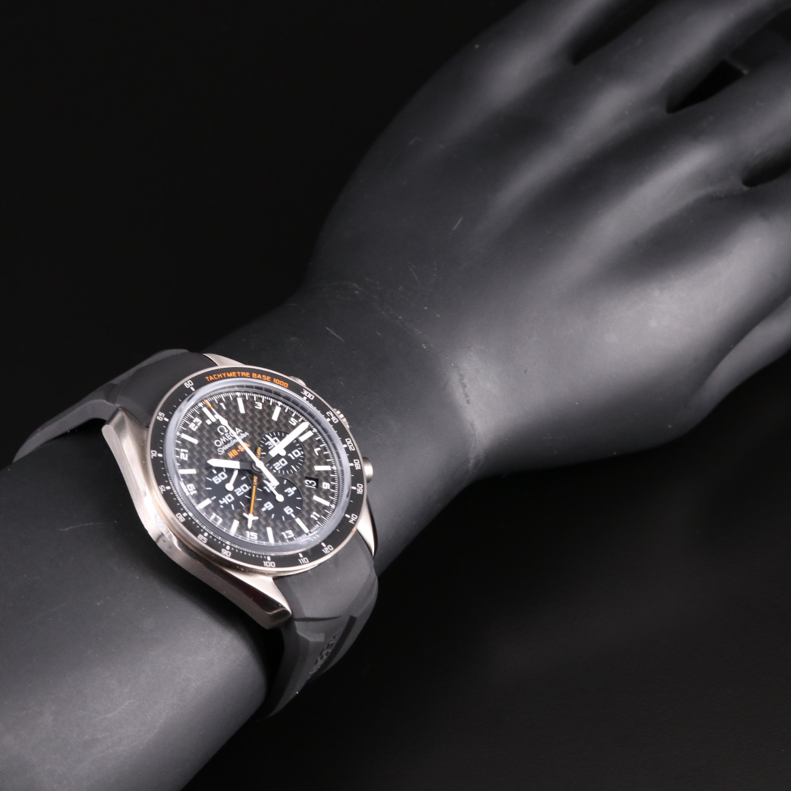Omega Speedmaster "Solar Impulse" Titanium GMT Automatic Watch