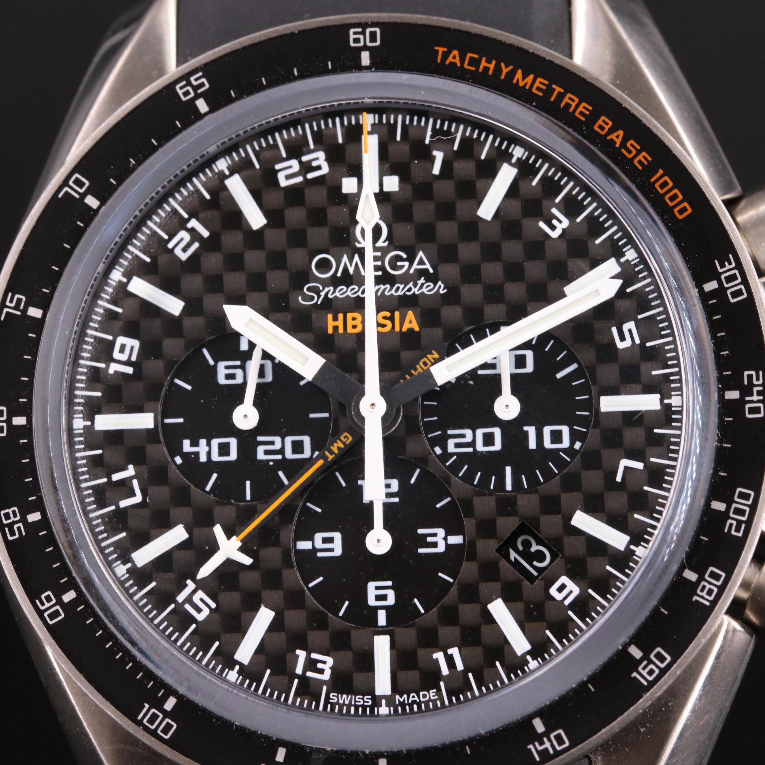 Omega Speedmaster "Solar Impulse" Titanium GMT Automatic Watch