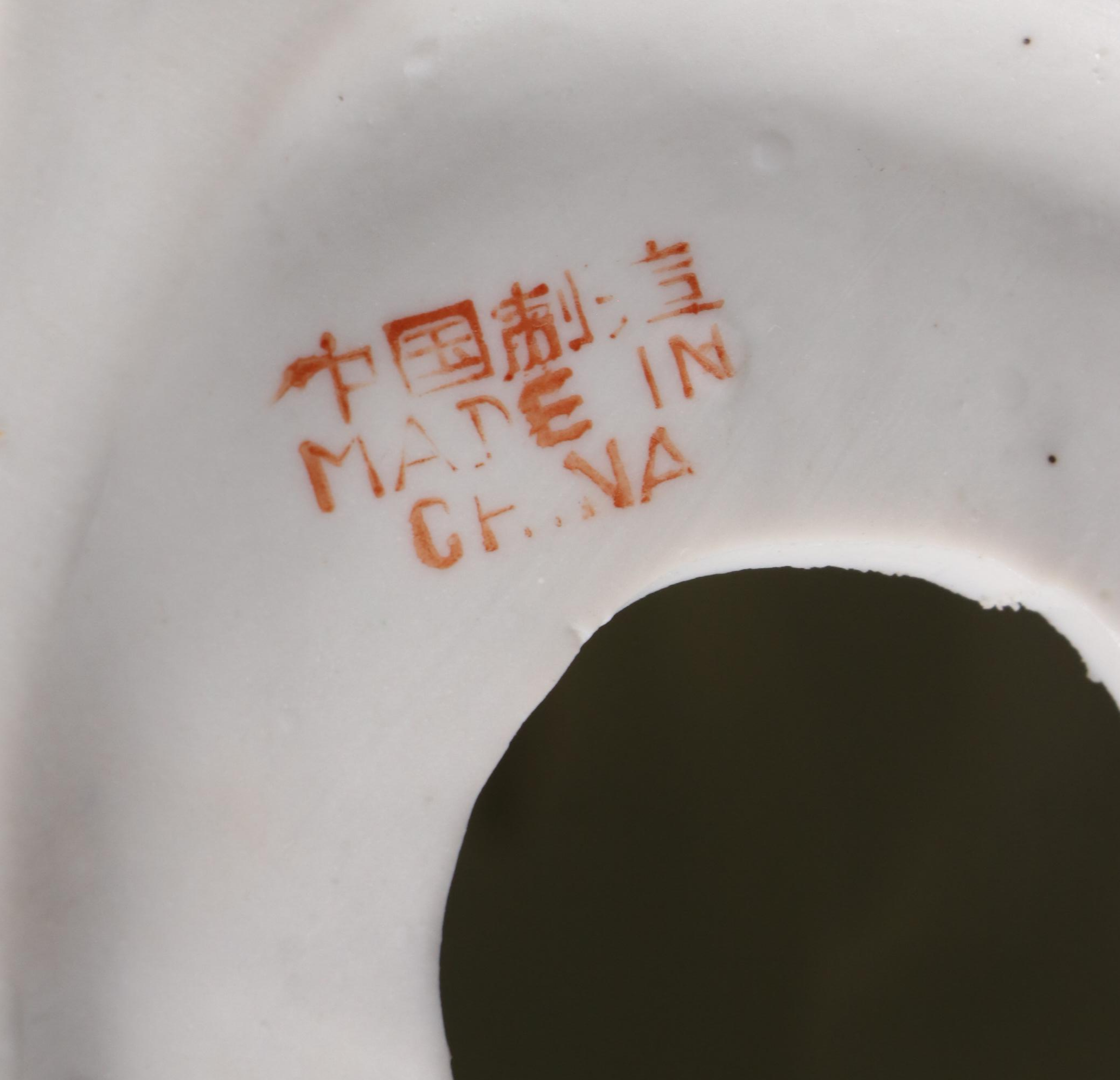 Chinese Gilt Porcelain Laughing Buddha Budai Figurines