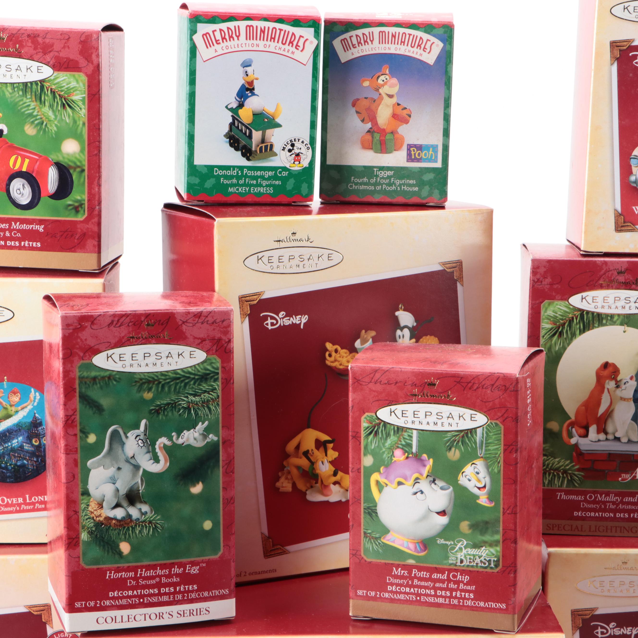 Hallmark Holiday Disney Ornaments and Figurines