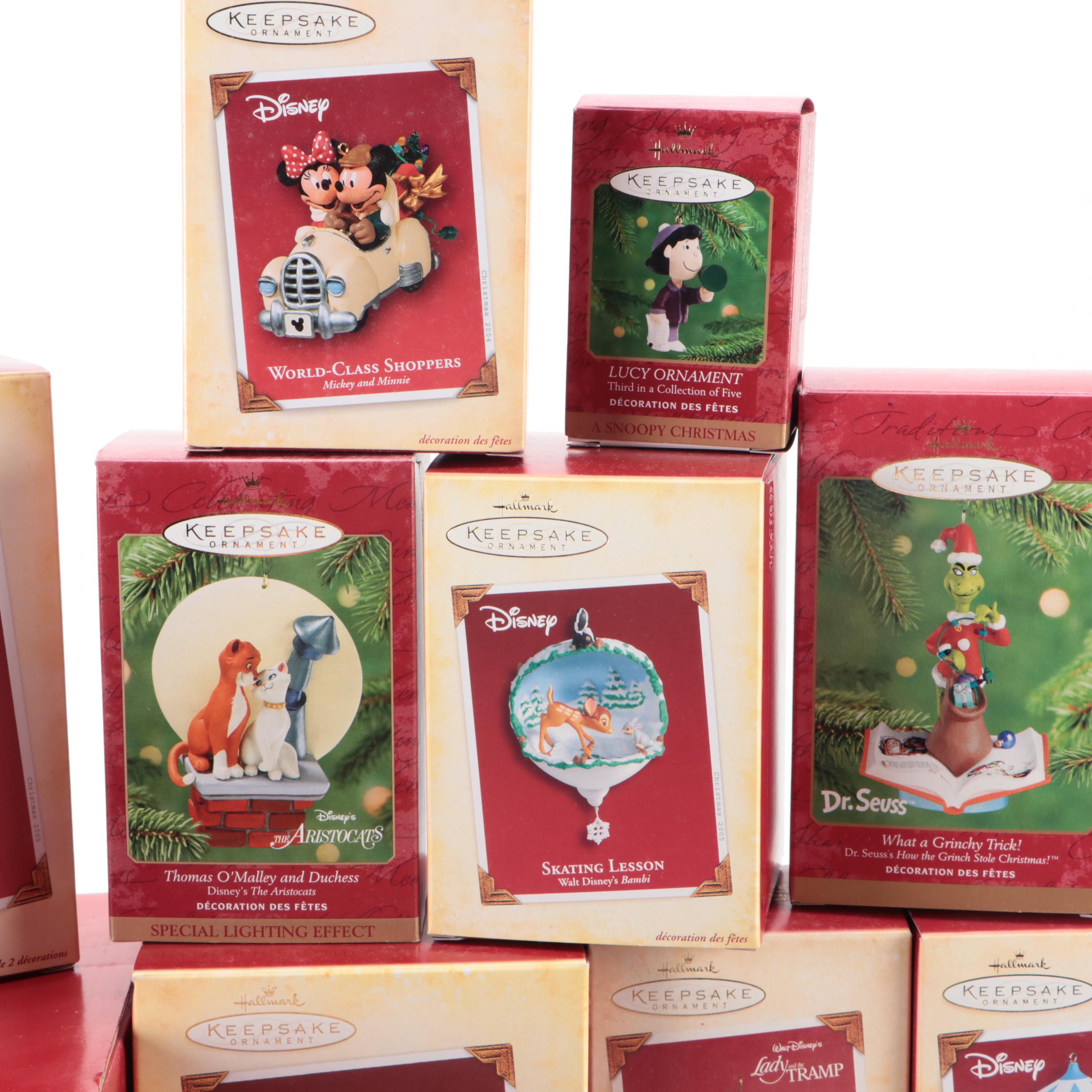 Hallmark Holiday Disney Ornaments and Figurines