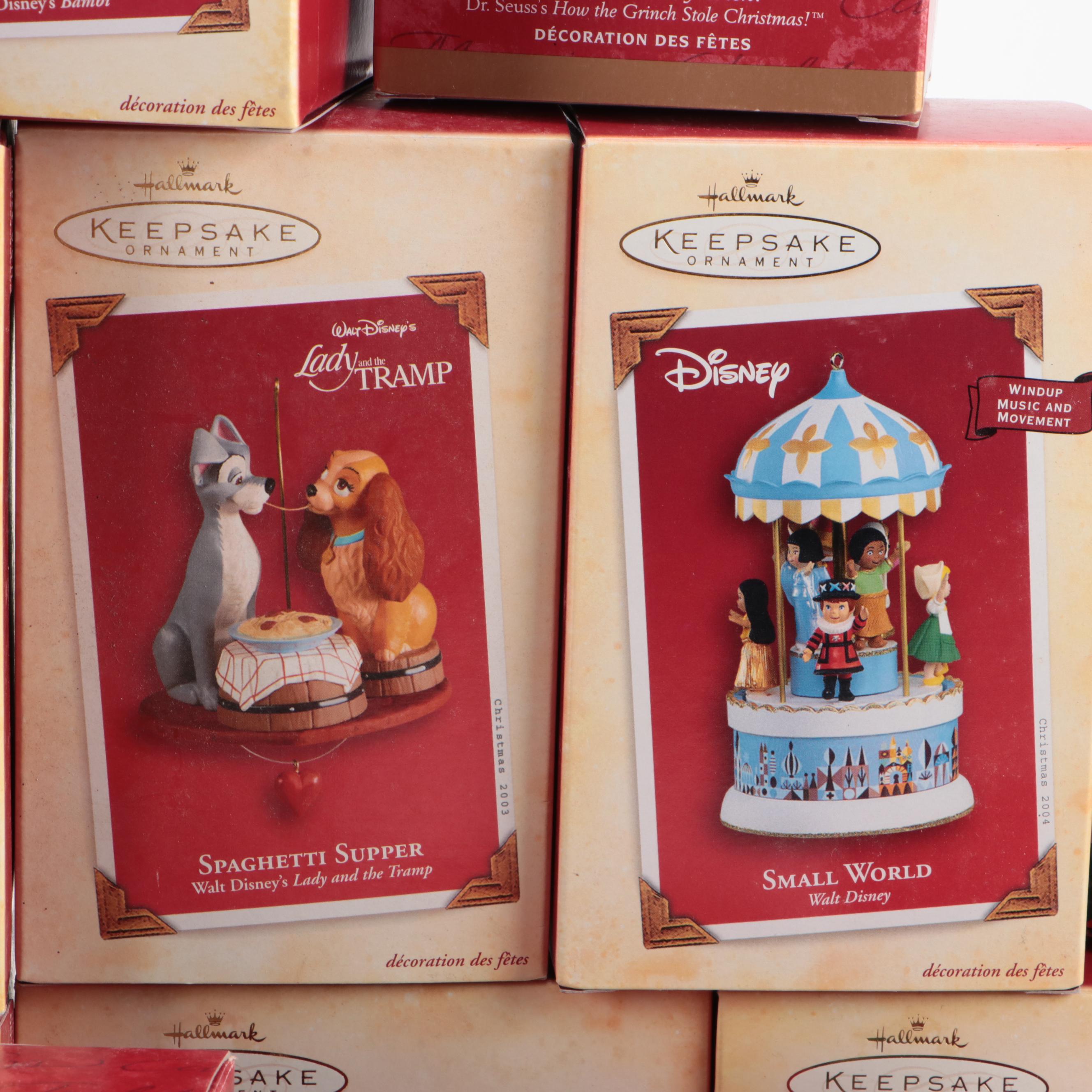 Hallmark Holiday Disney Ornaments and Figurines